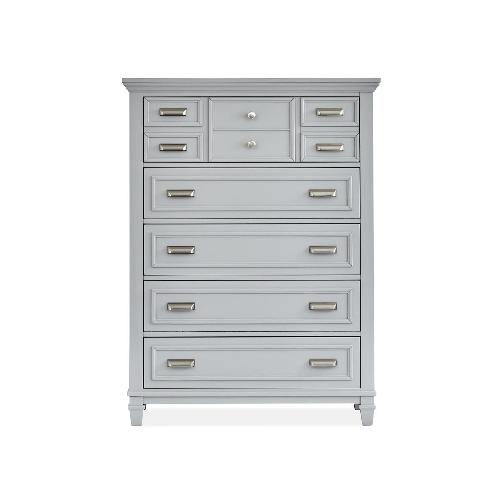 Magnussen Charleston B5611-10GY Drawer Chest - Grey IMAGE 3