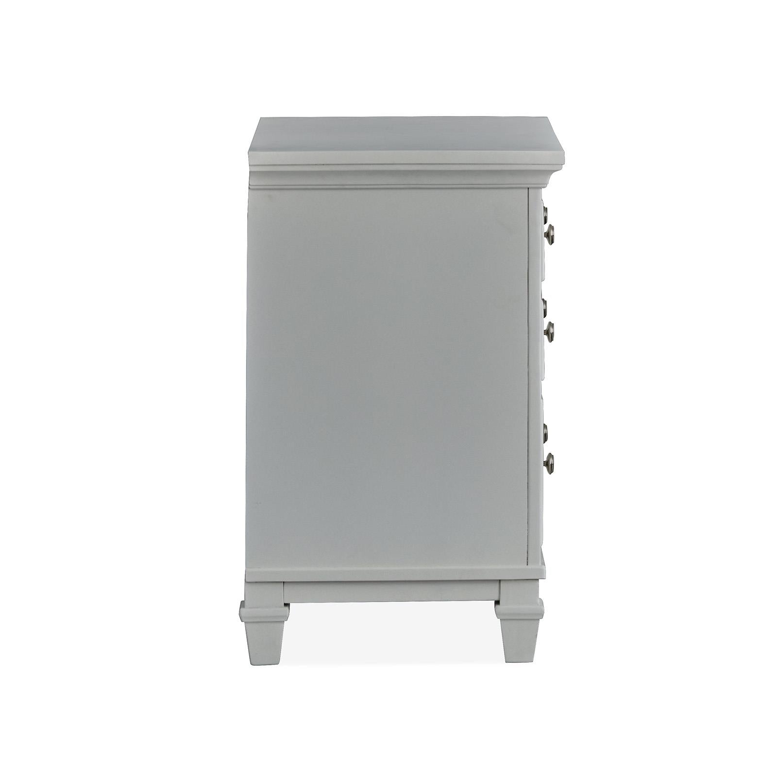 Magnussen Charleston B5611-01GY Drawer Nightstand - Grey IMAGE 4