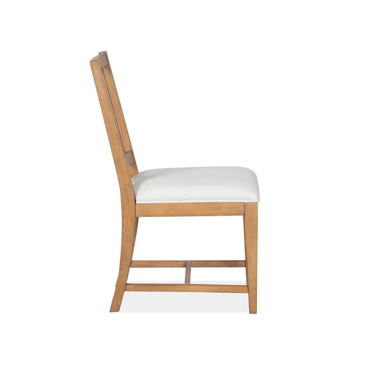 Magnussen Lindon D5570-62W Dining Side Chair with White Upholstered Seat IMAGE 3