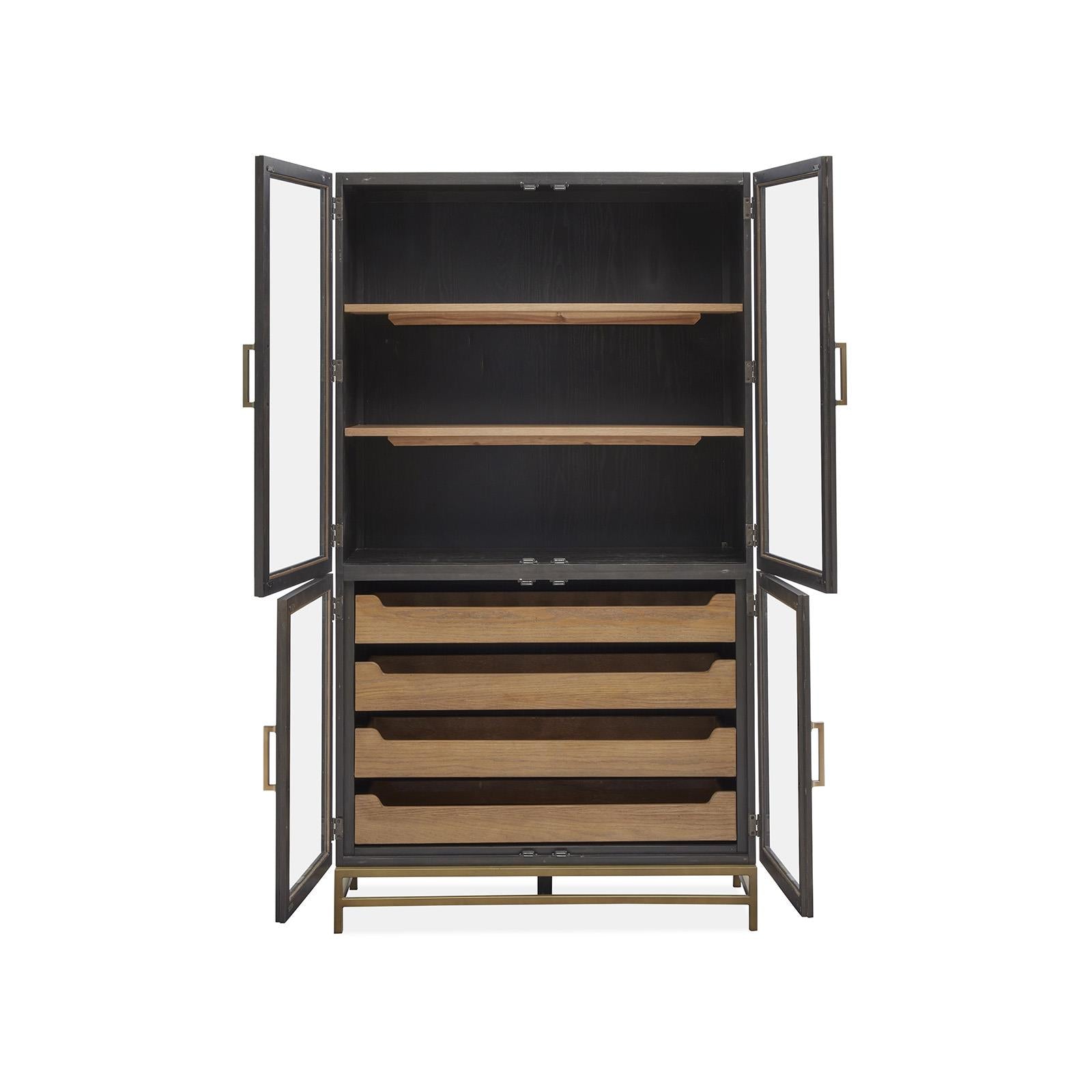 Magnussen Lindon D5570-01B Two Tone Dining Cabinet IMAGE 5