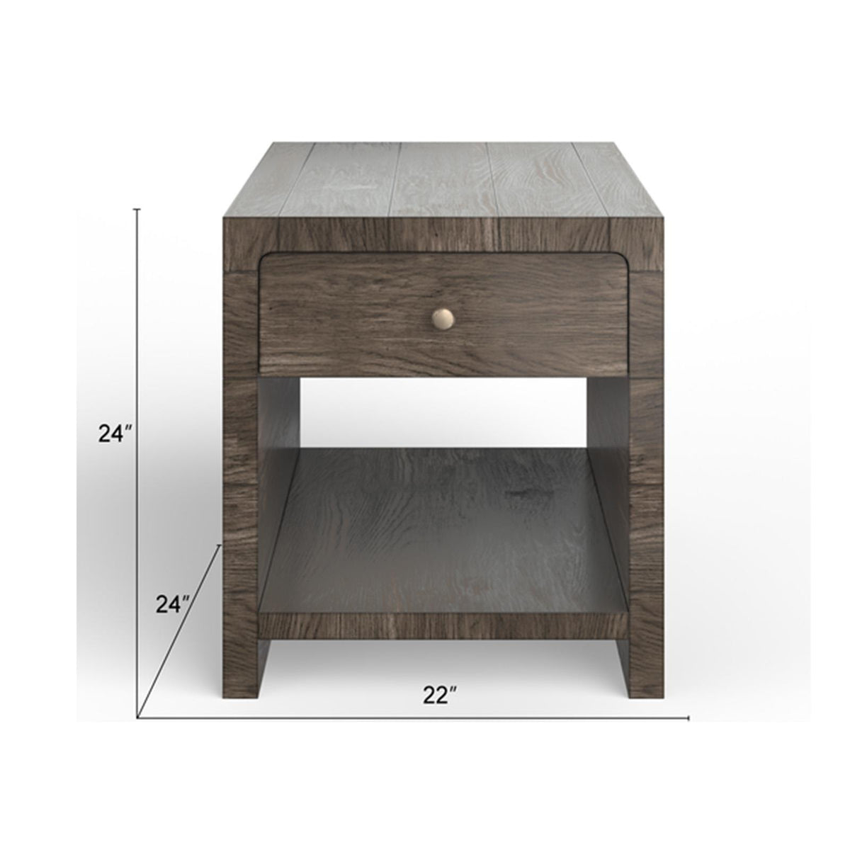 Magnussen LeLand T5704-03 Rectangular End Table IMAGE 9