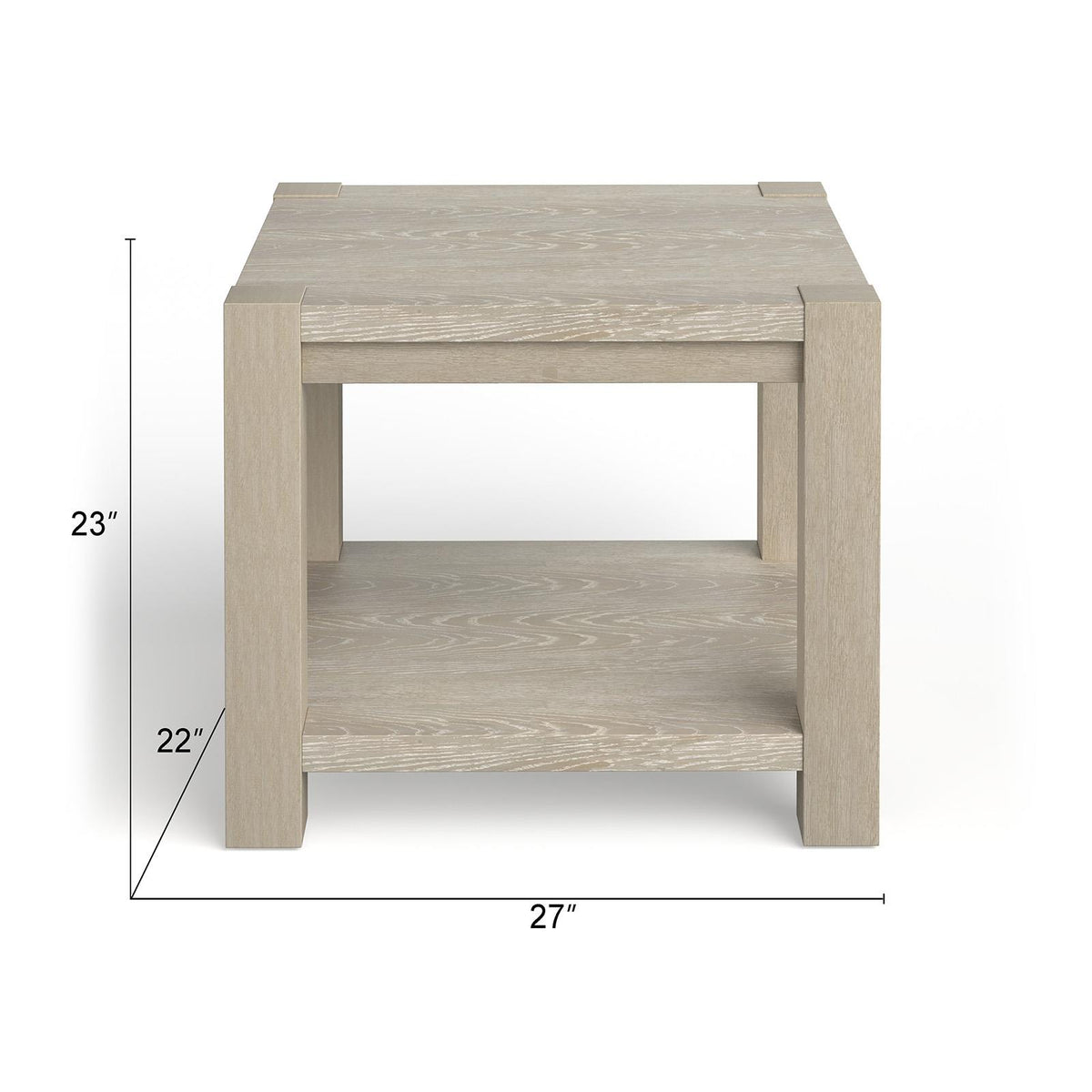 Magnussen Burgess T5701-03 Rectangular End Table IMAGE 6