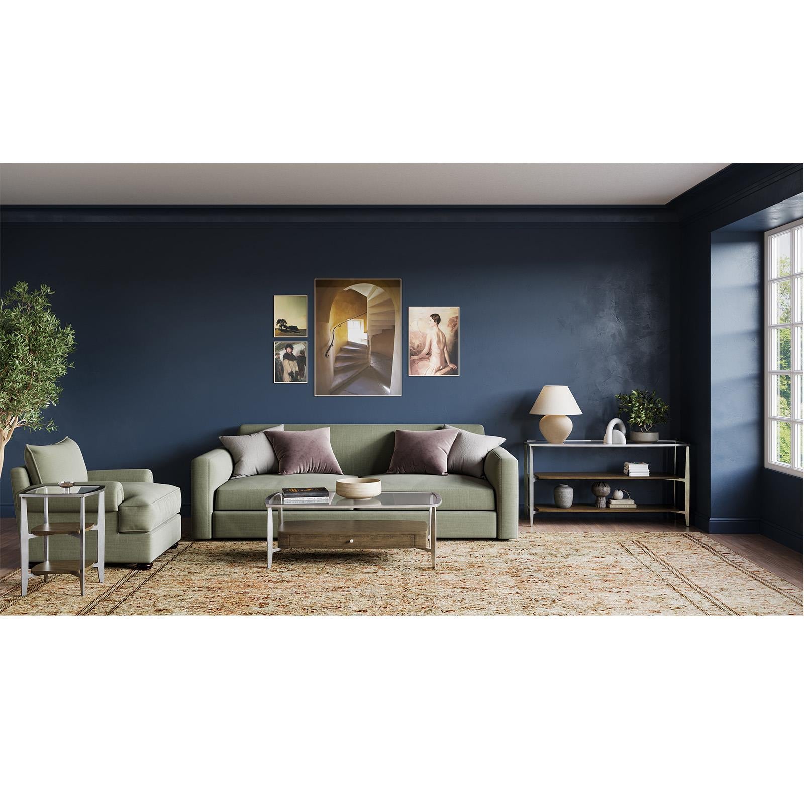 Magnussen Ardis T5692-33 Square Accent Table IMAGE 2