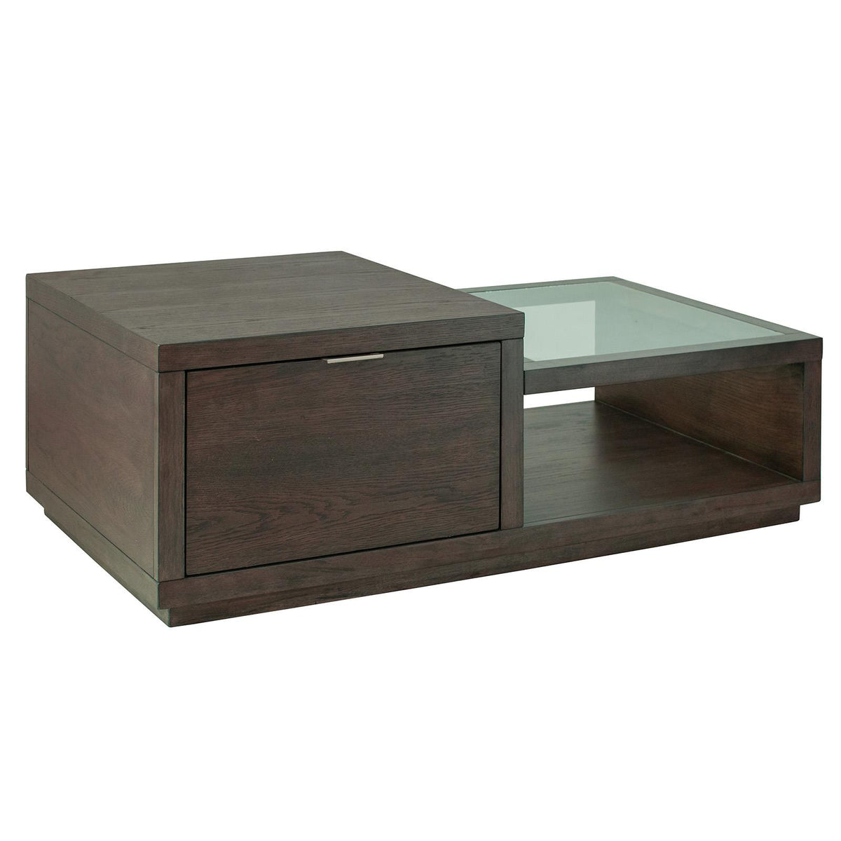 Magnussen Merrick T5653-43 Rectangular Cocktail Table with Casters IMAGE 1