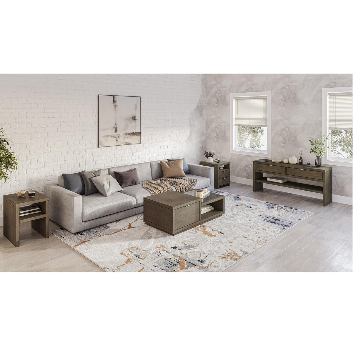 Magnussen Merrick T5653-10 Chairside End Table IMAGE 2