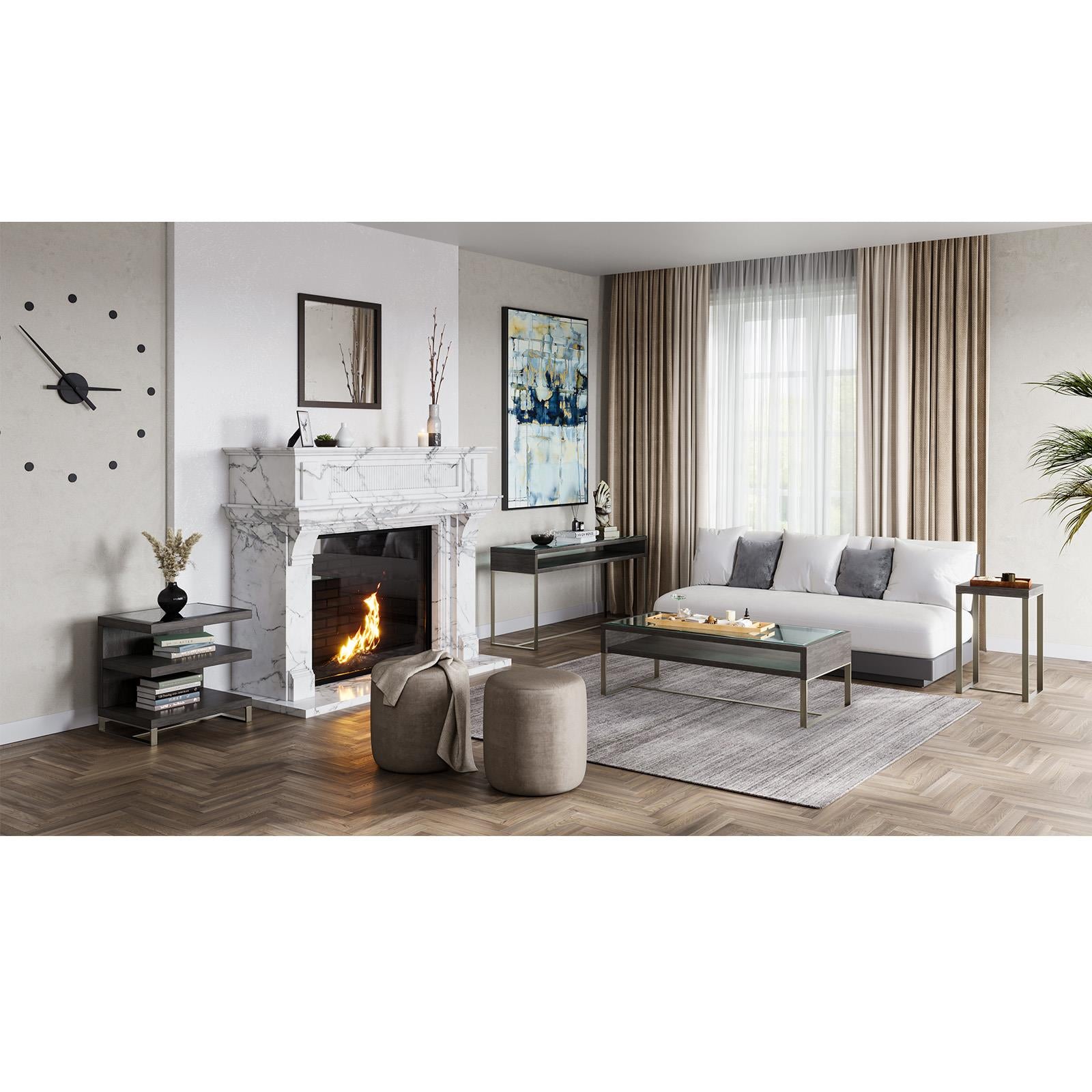 Magnussen Langston T5652-43 Rectangular Cocktail Table IMAGE 2