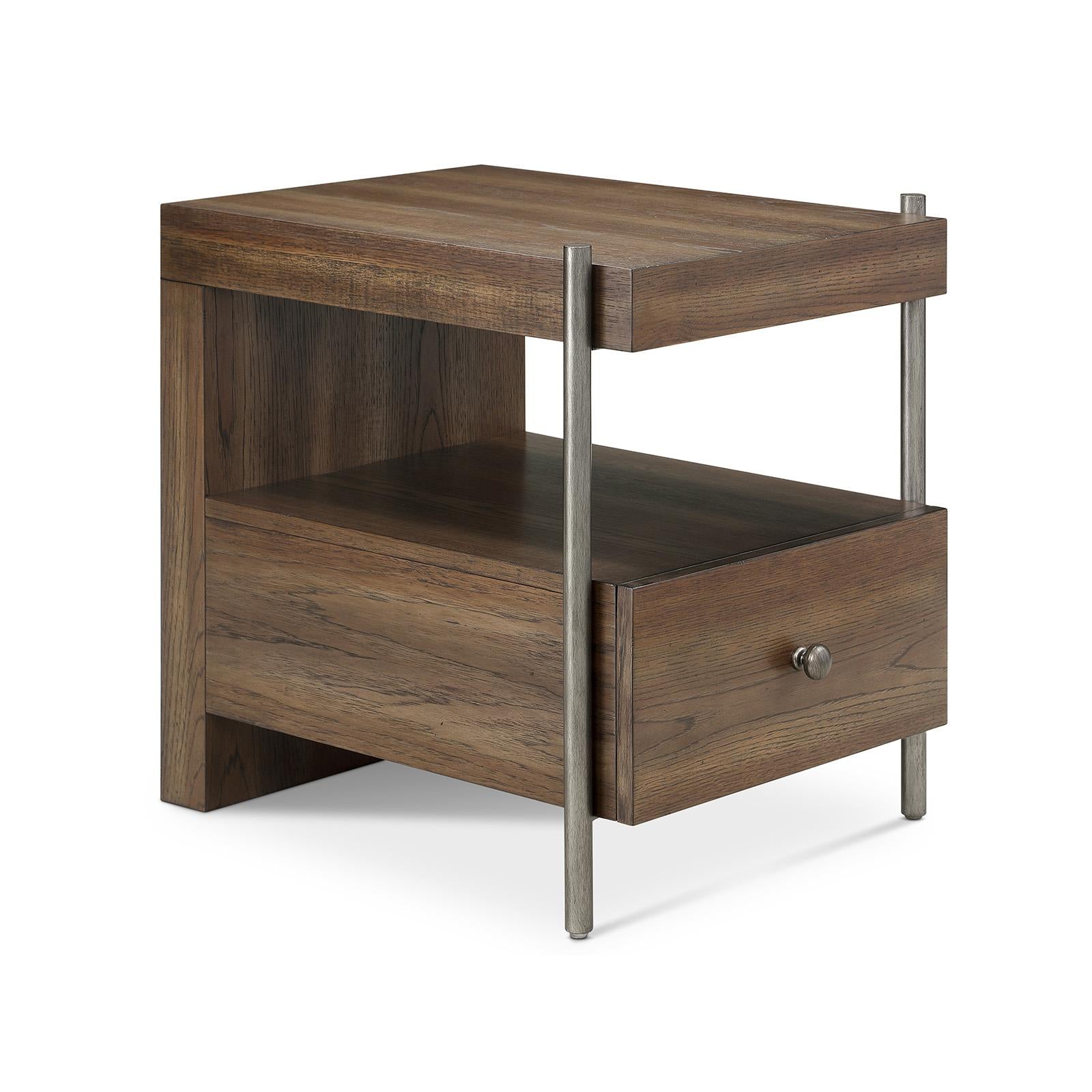 Magnussen Baxton T5649-03 Rectangular End Table IMAGE 1