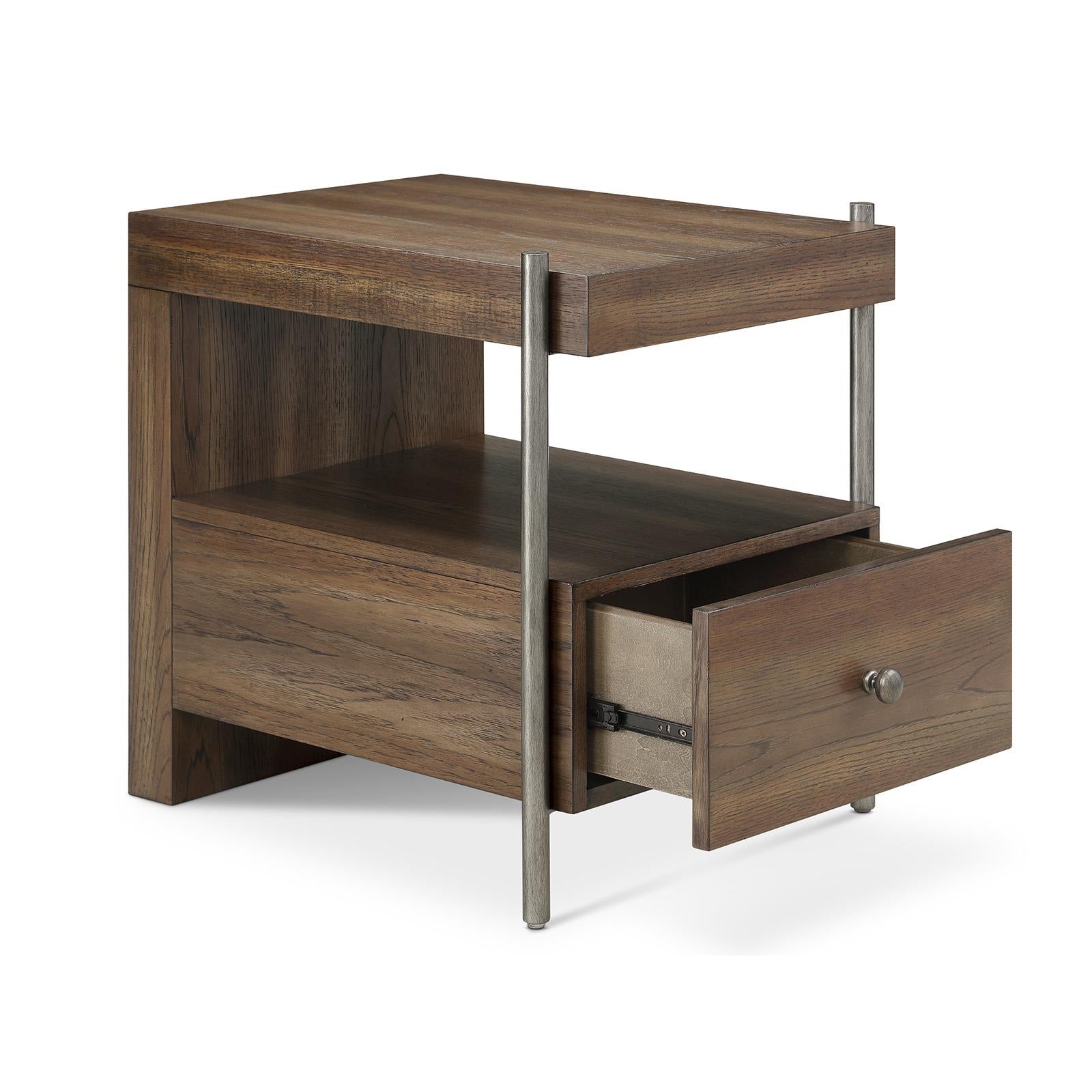 Magnussen Baxton T5649-03 Rectangular End Table IMAGE 2