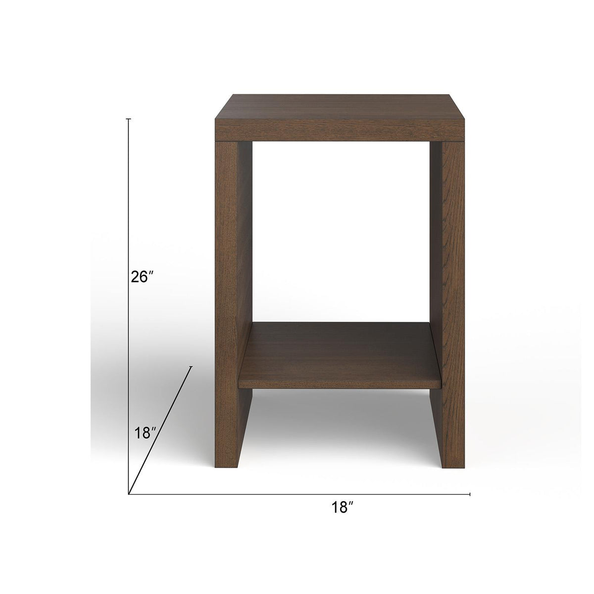 Magnussen Baxton T5649-01 Square End Table IMAGE 4