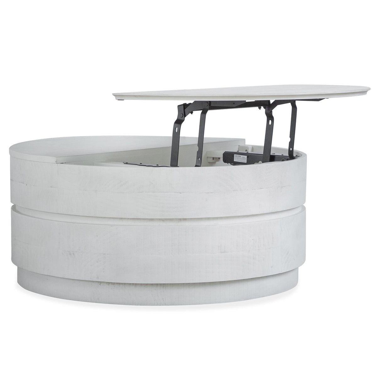 Magnussen Claudette T5644-57 Round Lift Top Cocktail Table with Casters IMAGE 2
