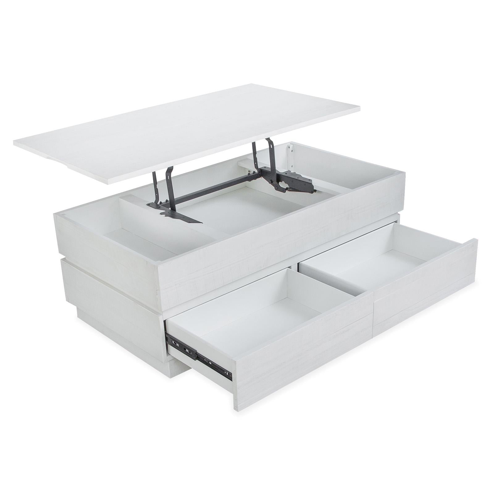 Magnussen Claudette T5644-50 Lift Top Storage Cocktail Table with Casters IMAGE 3