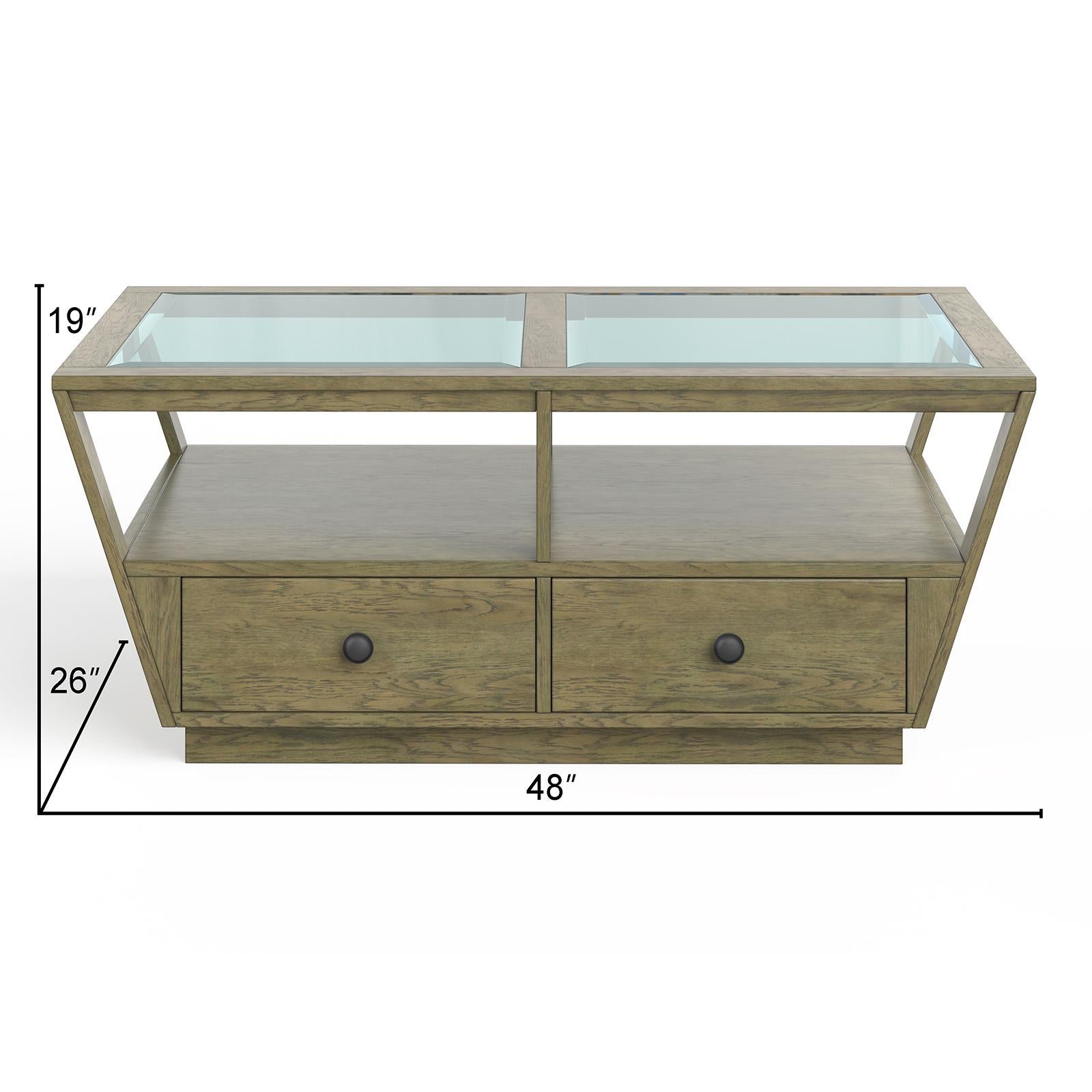 Magnussen Hardison T5631-43 Rectangular Cocktail Table with Casters IMAGE 3