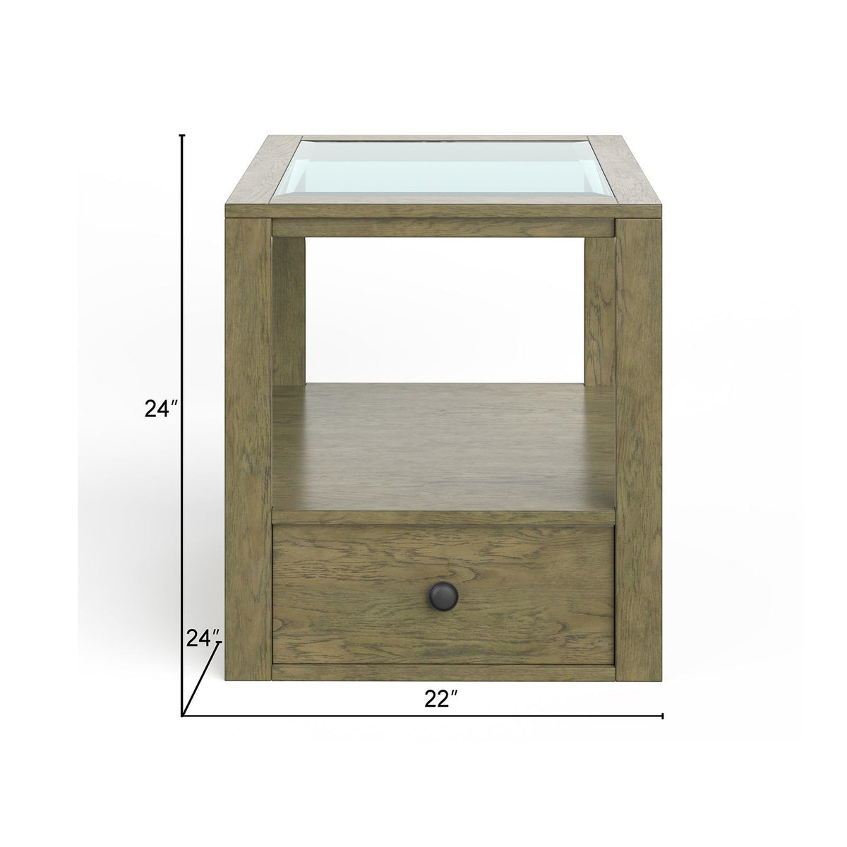 Magnussen Hardison T5631-03 Rectangular End Table IMAGE 2