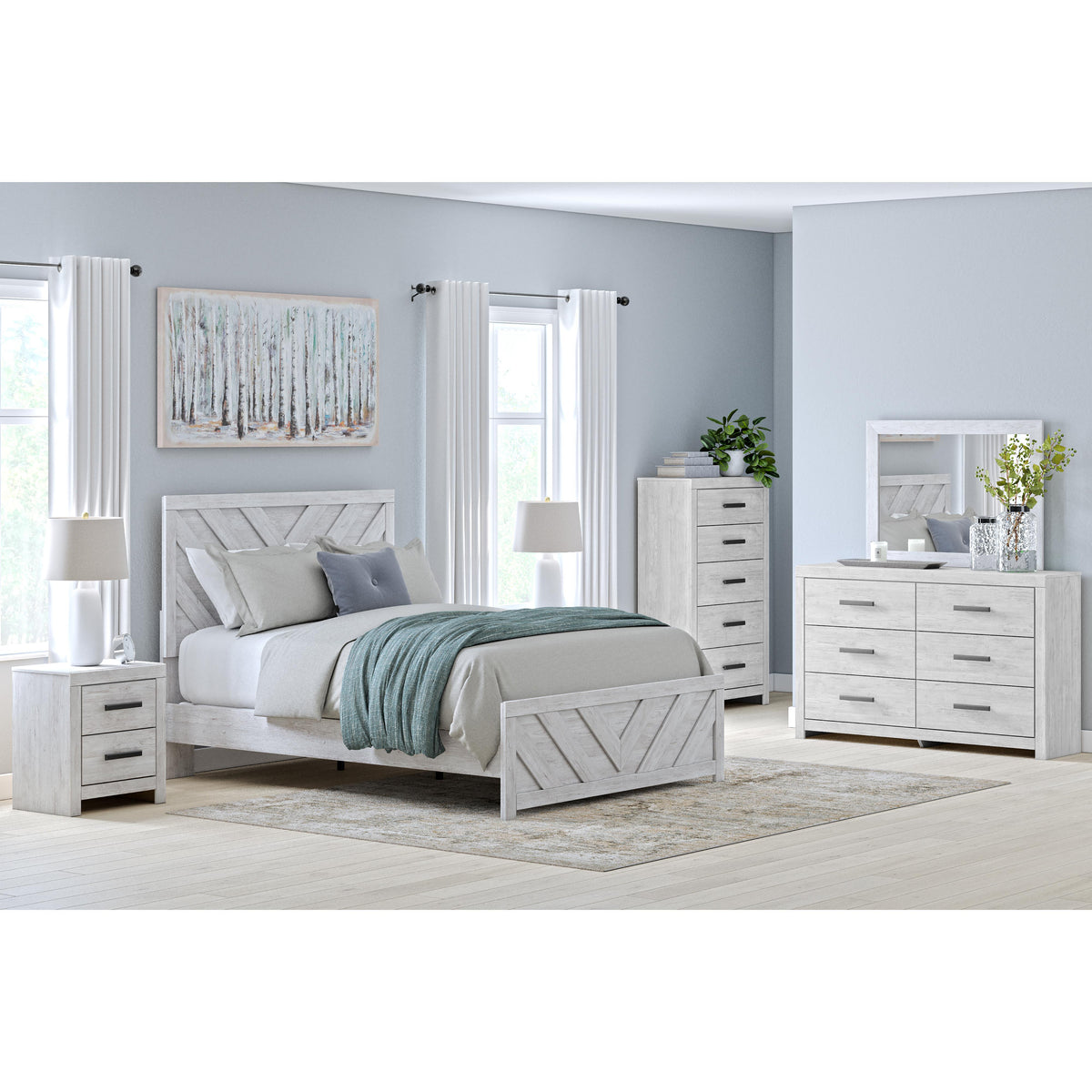 Signature Design by Ashley Cayboni B3788B4 Queen Panel Bed IMAGE 7