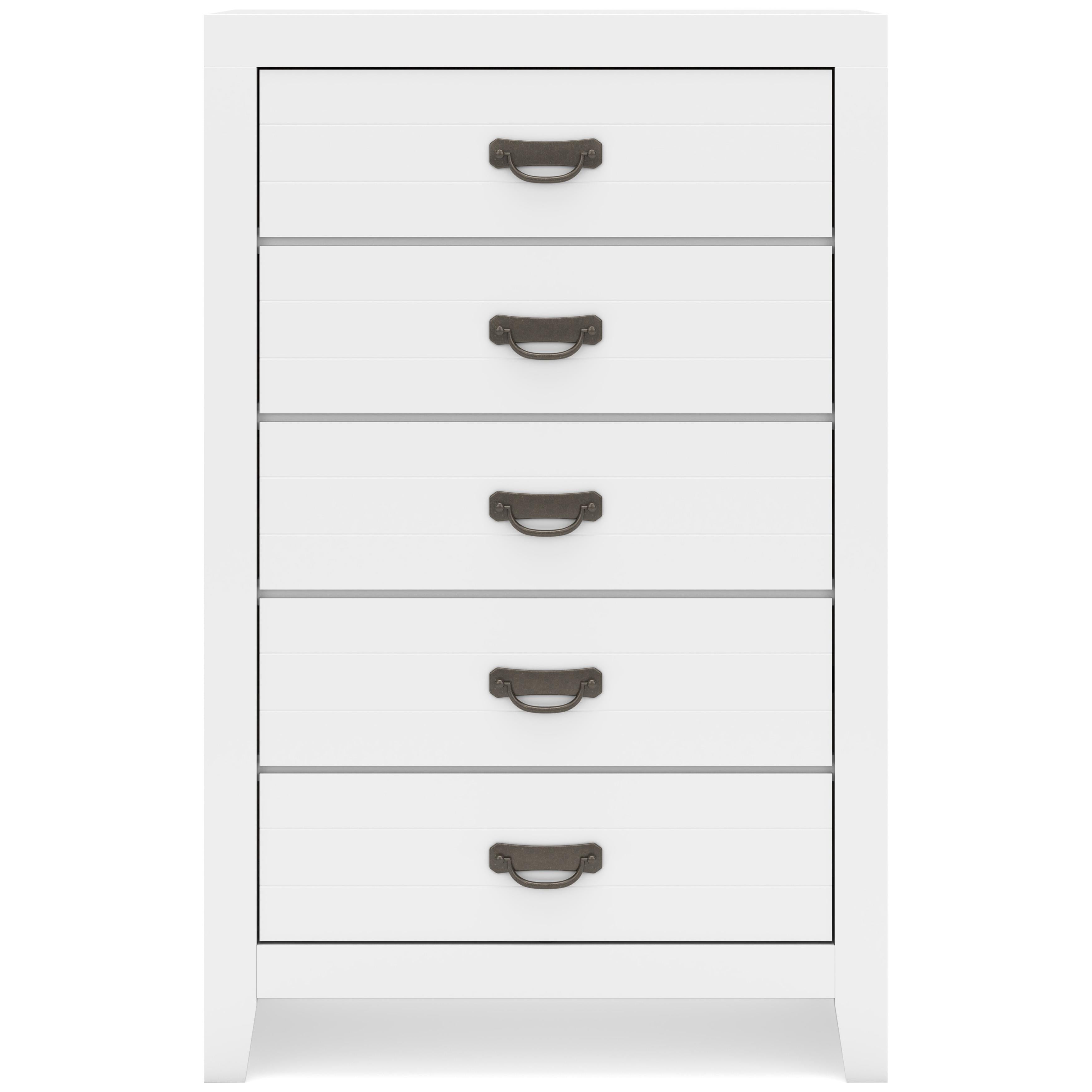 Signature Design by Ashley Binterglen B427-46 Five Drawer Chest IMAGE 3