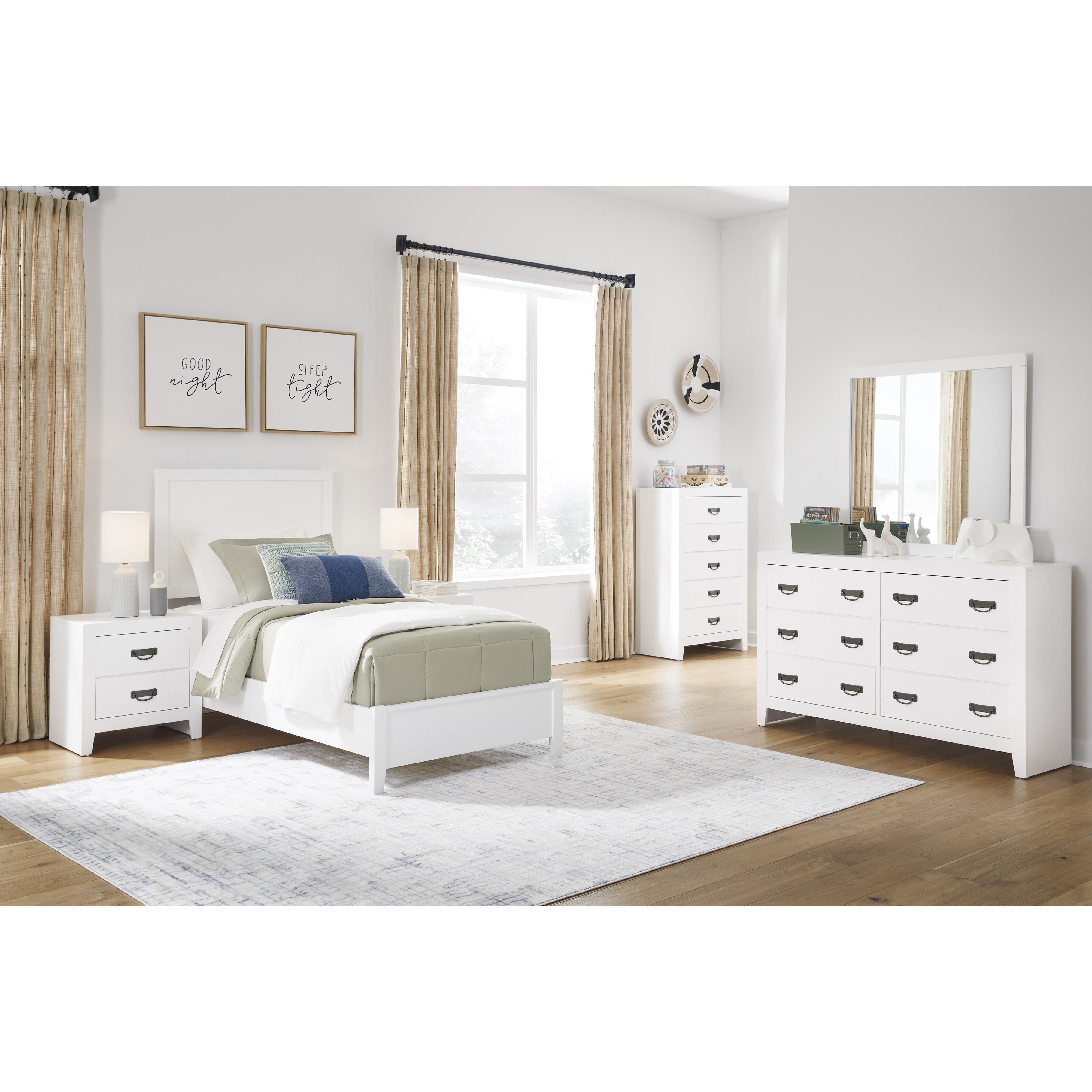 Signature Design by Ashley Binterglen B427-46 Five Drawer Chest IMAGE 8