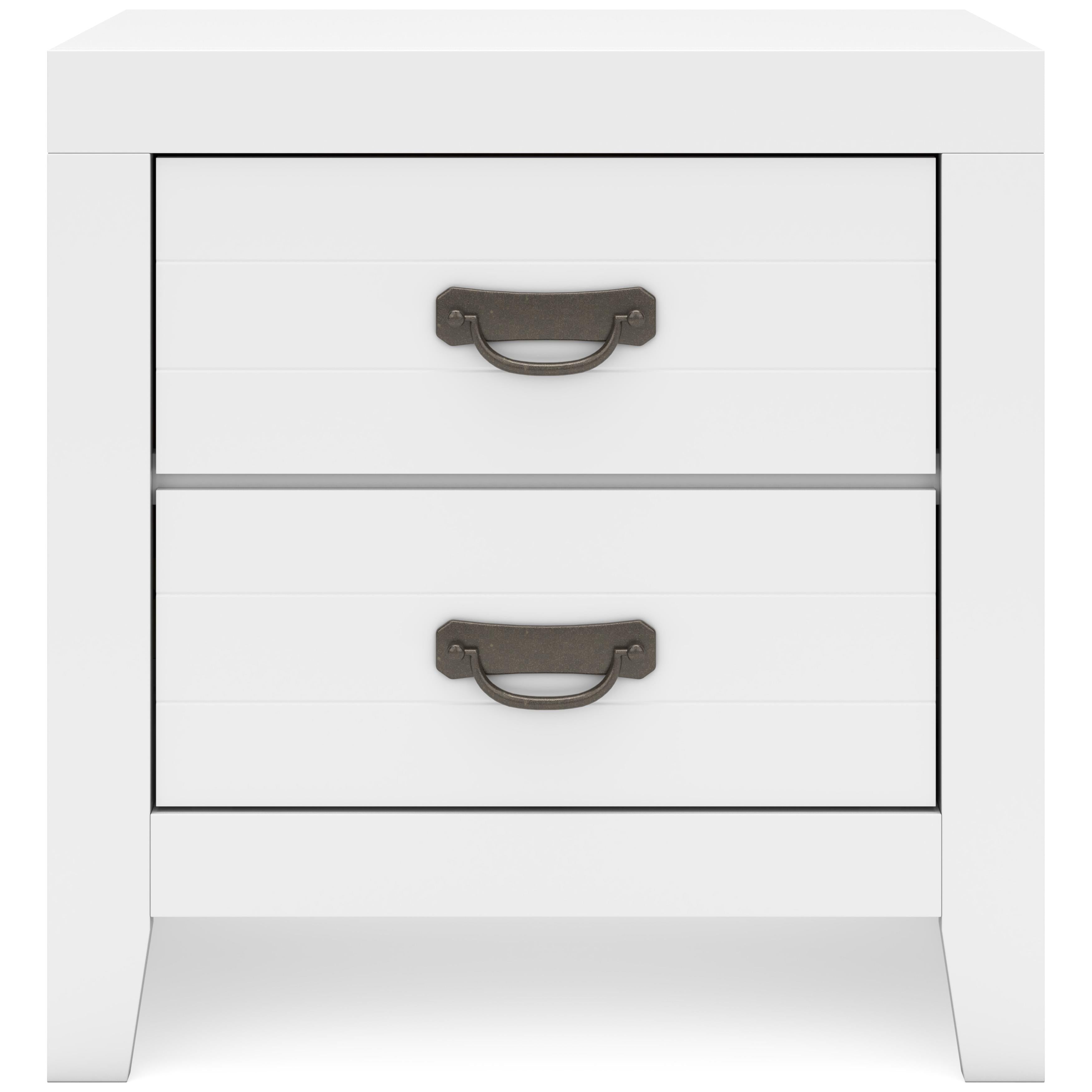 Signature Design by Ashley Binterglen B427-92 Two Drawer Night Stand IMAGE 3