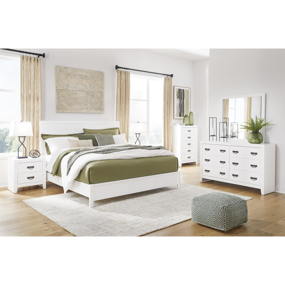 Signature Design by Ashley Binterglen B427B9 California King Panel Bed IMAGE 7