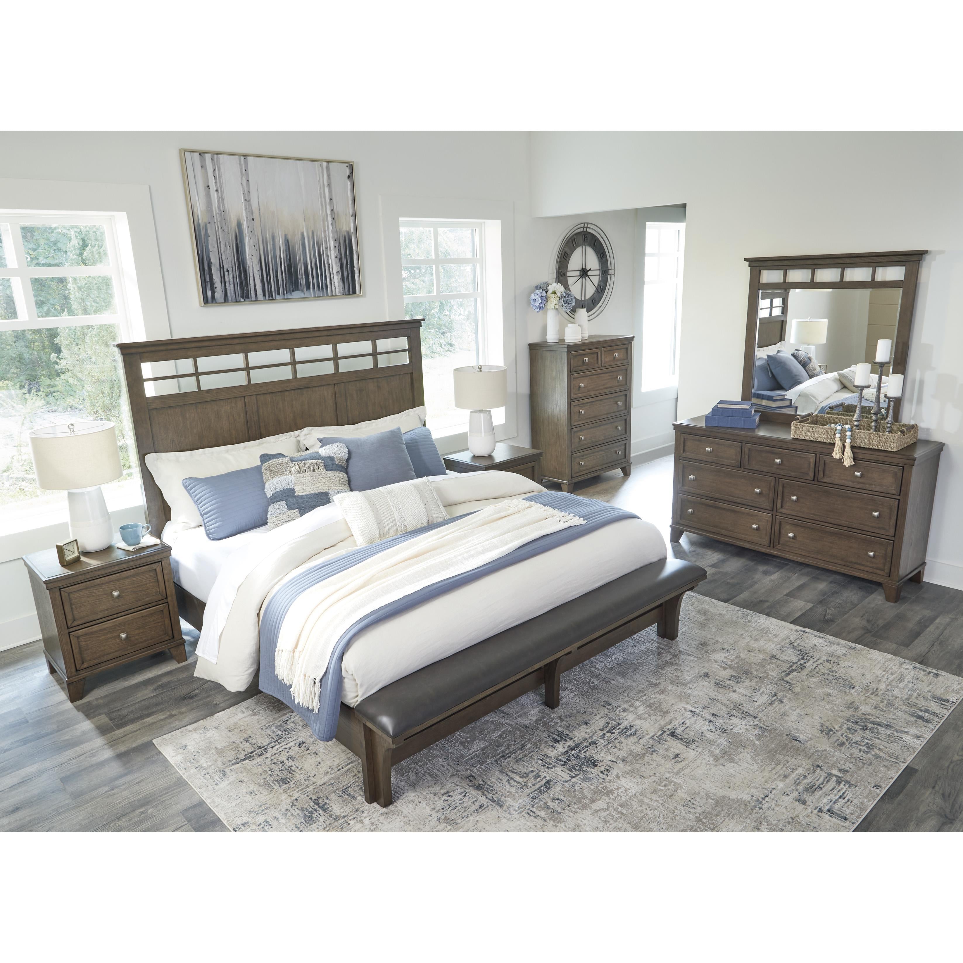 Benchcraft Shawbeck B625-92 Two Drawer Night Stand IMAGE 10