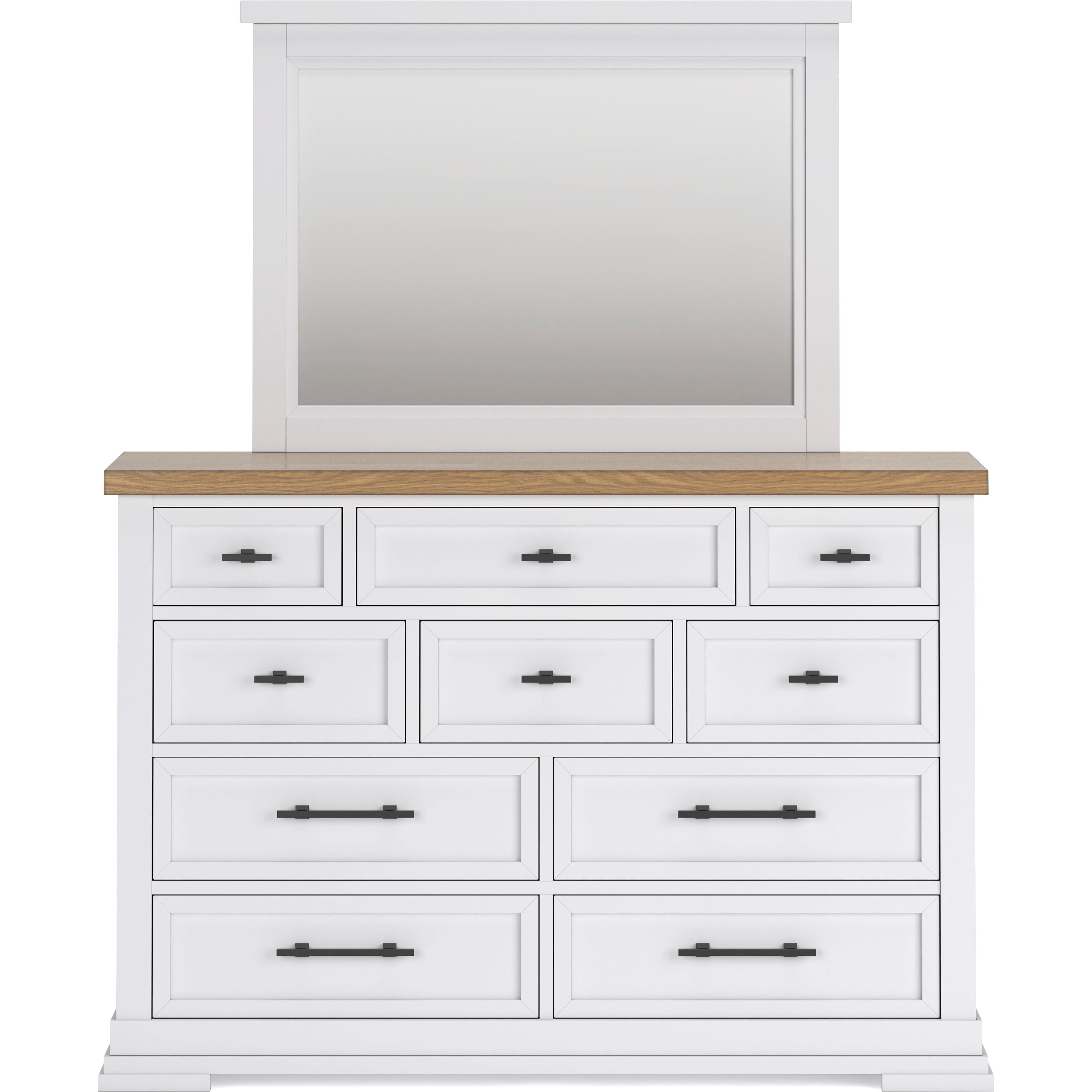 Benchcraft Ashbryn B844B1 Dresser and Mirror IMAGE 3