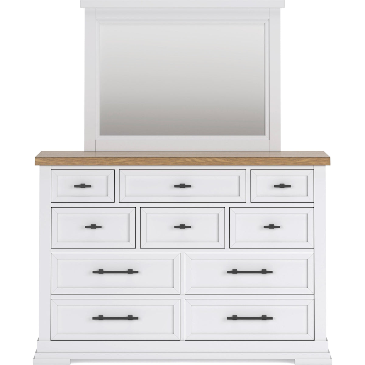 Benchcraft Ashbryn B844B1 Dresser and Mirror IMAGE 3