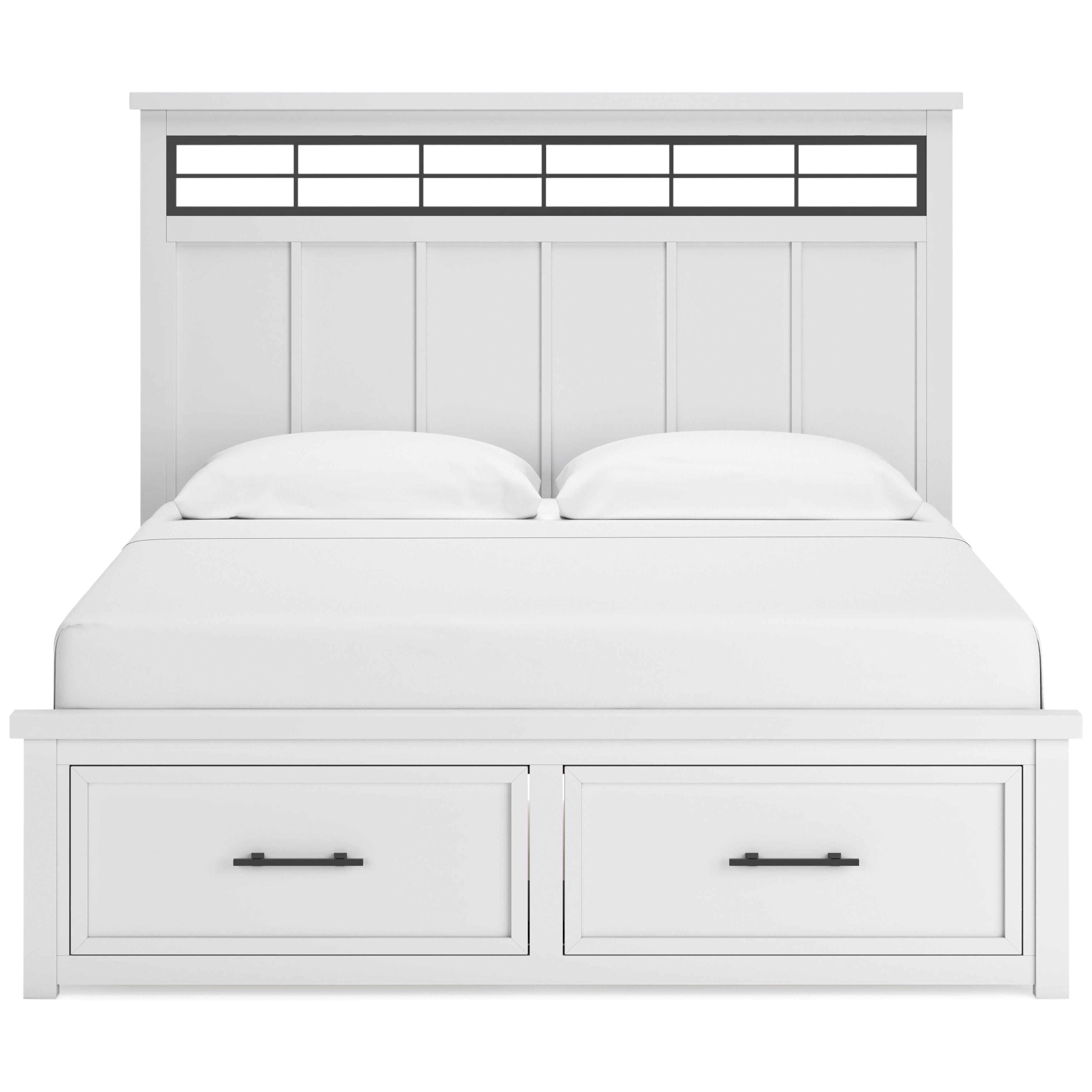 Benchcraft Ashbryn B844B4 King Panel Storage Bed IMAGE 2