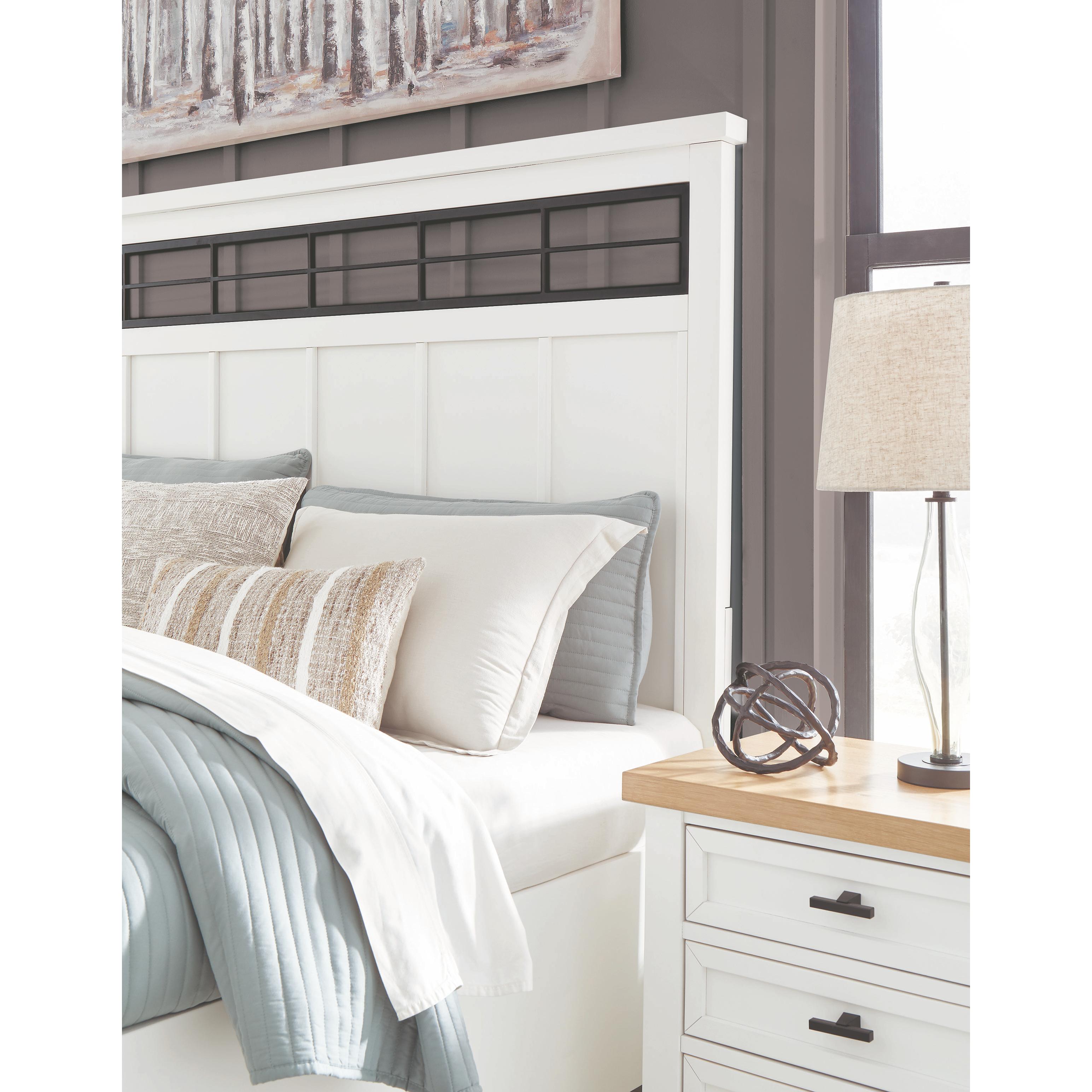 Benchcraft Ashbryn B844B5 California King Panel Storage Bed IMAGE 7