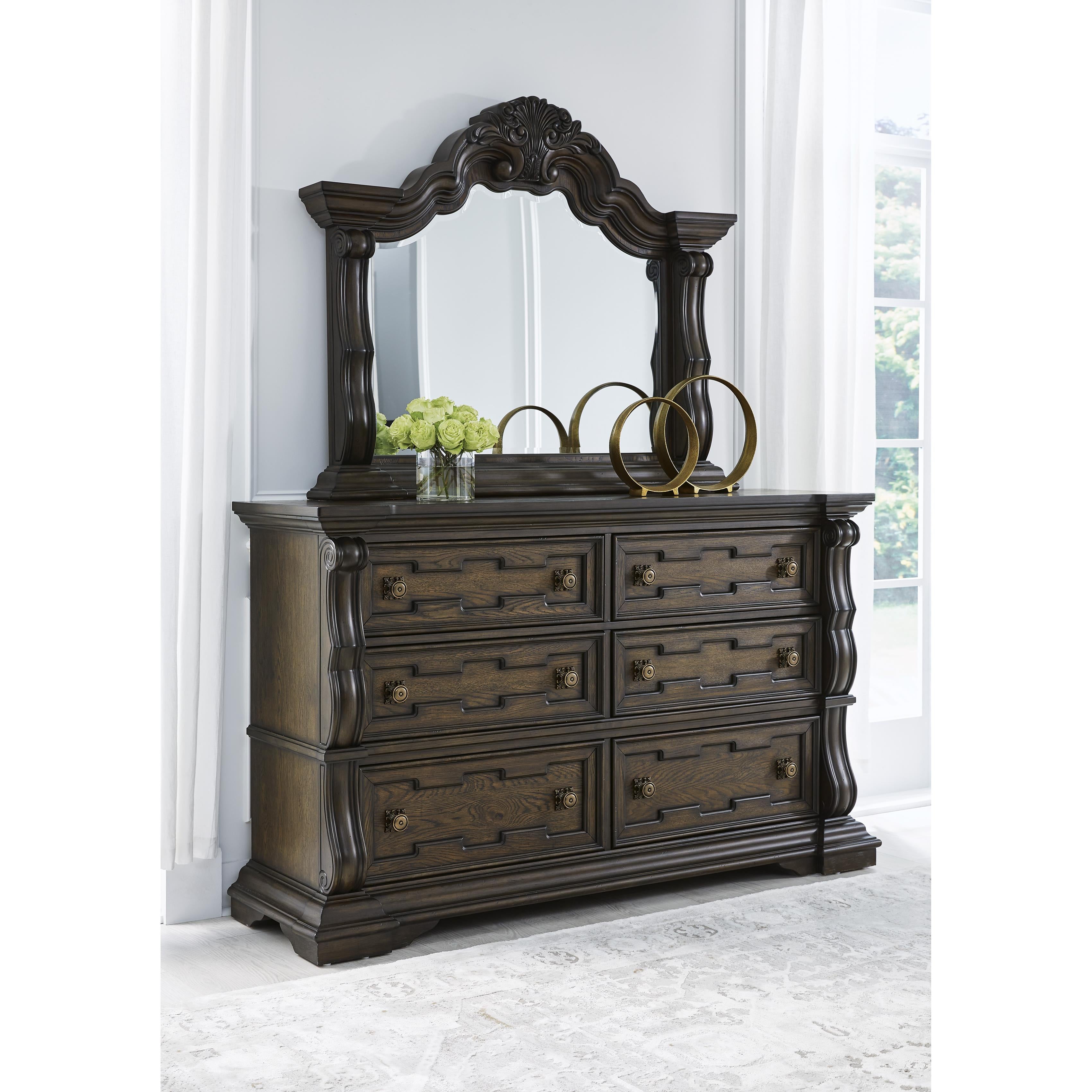 Signature Design by Ashley Maylee B947B1 Dresser and Mirror IMAGE 3