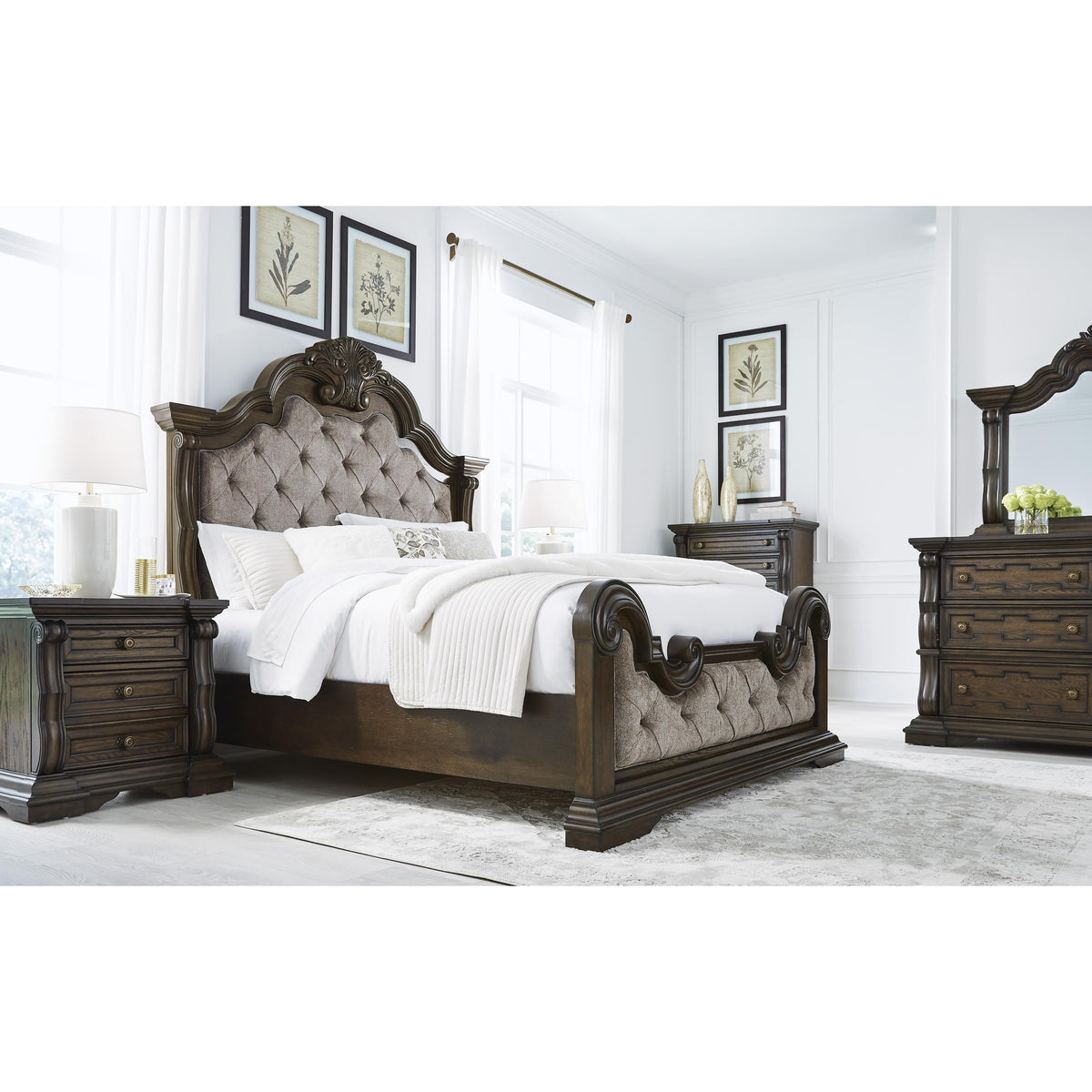 Signature Design by Ashley Maylee B947B4 King Upholstered Bed IMAGE 7