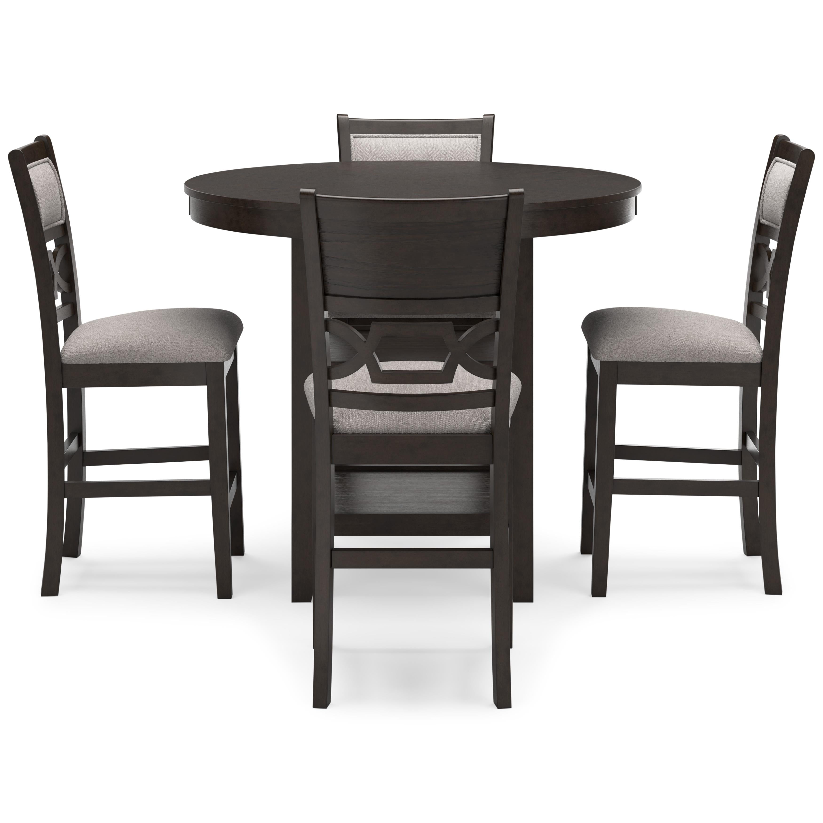 Signature Design by Ashley Langwest D422-223 Dining Room Counter Table Set IMAGE 2
