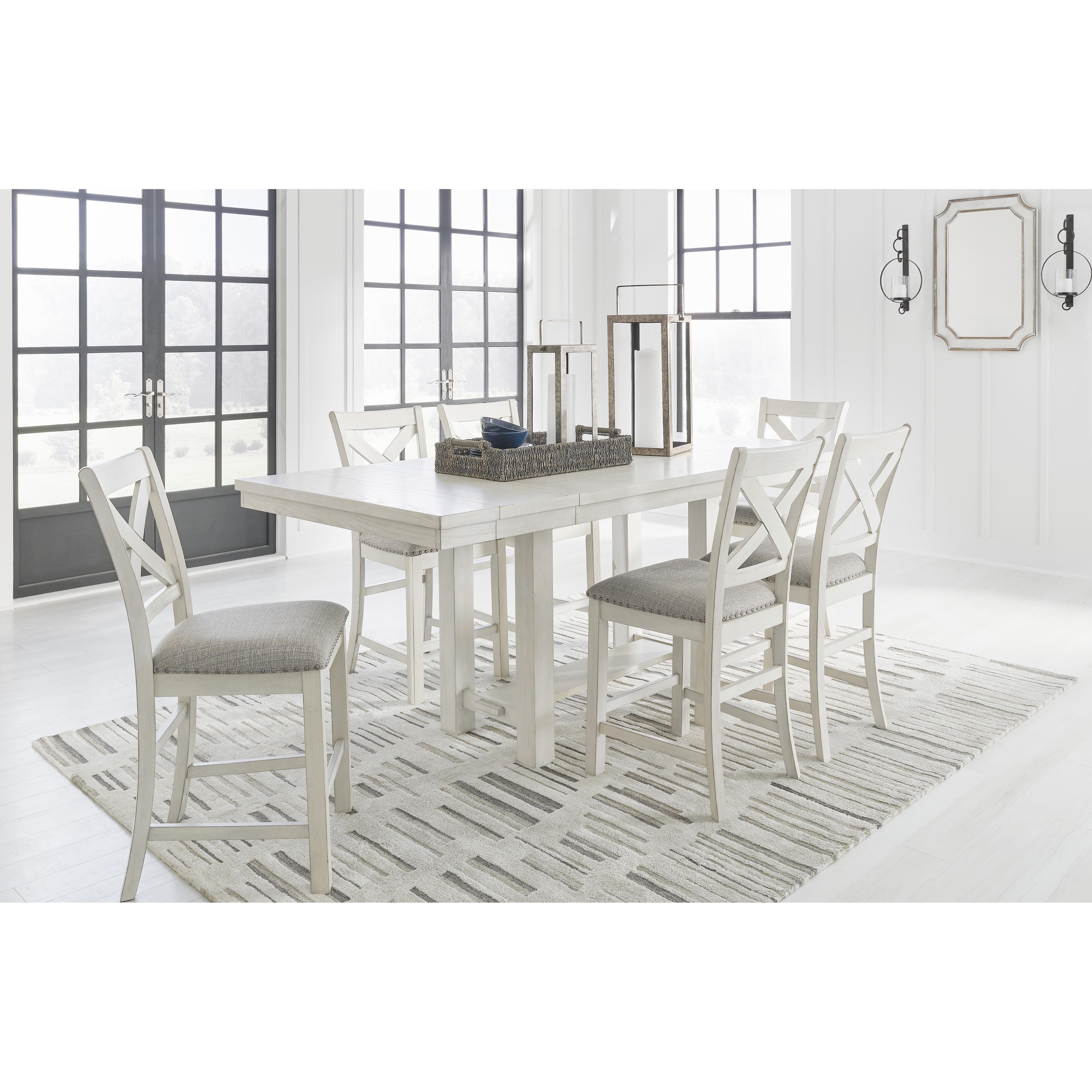 Signature Design by Ashley Robbinsdale D642-124 Upholstered Barstool IMAGE 6