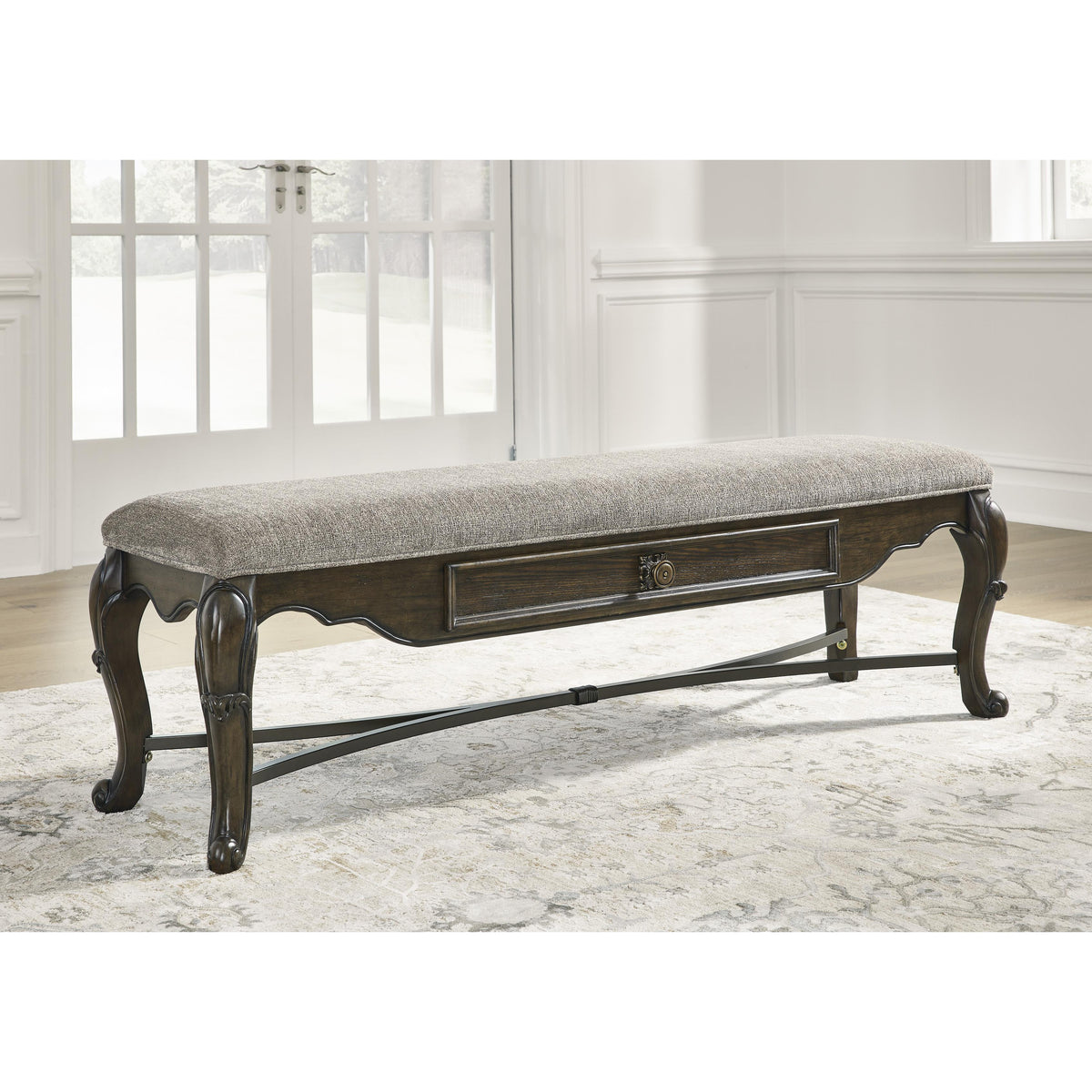 Signature Design by Ashley Maylee D947-00 Upholstered Storage Bench IMAGE 6