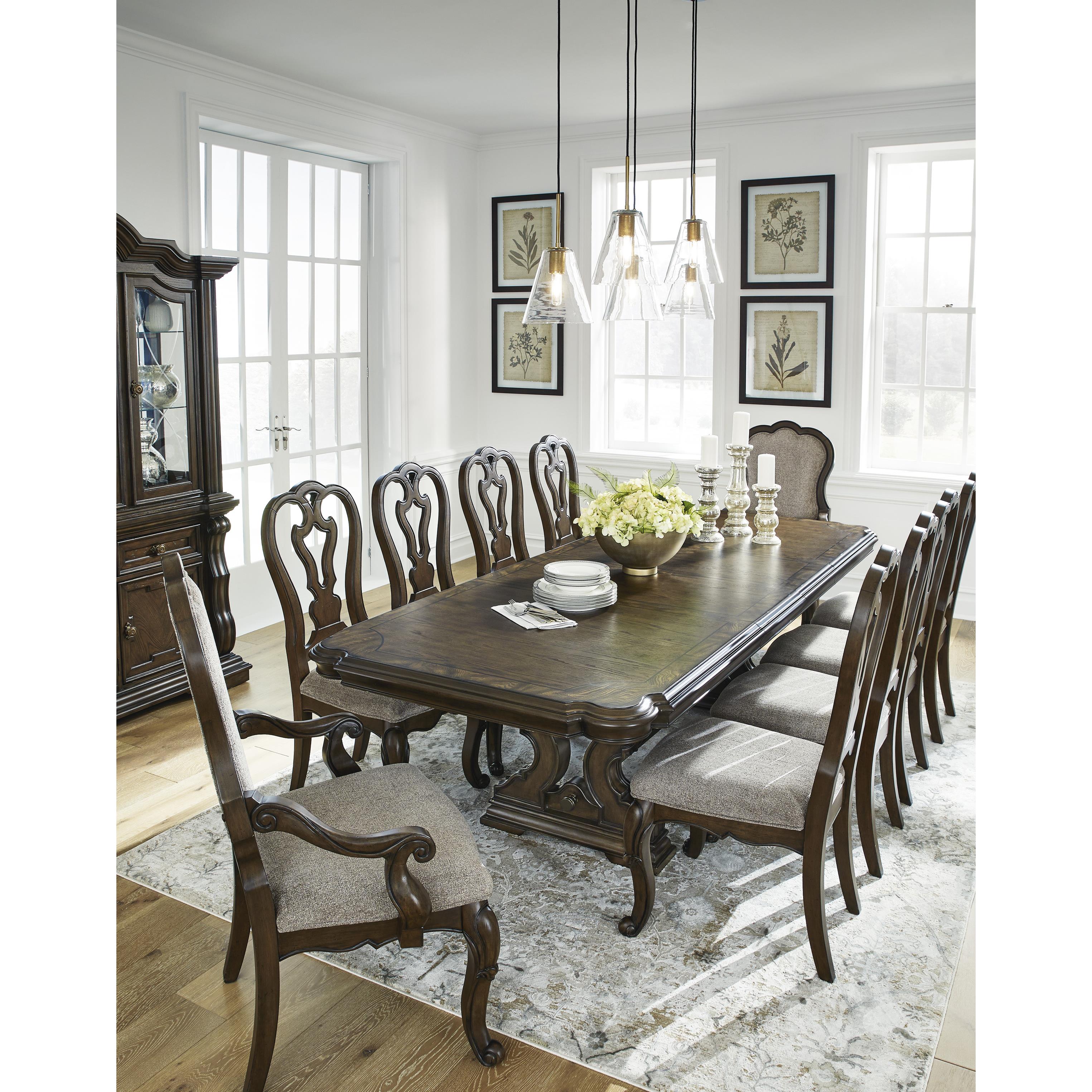 Signature Design by Ashley Maylee D947-01A Dining Upholstered Arm Chair IMAGE 11