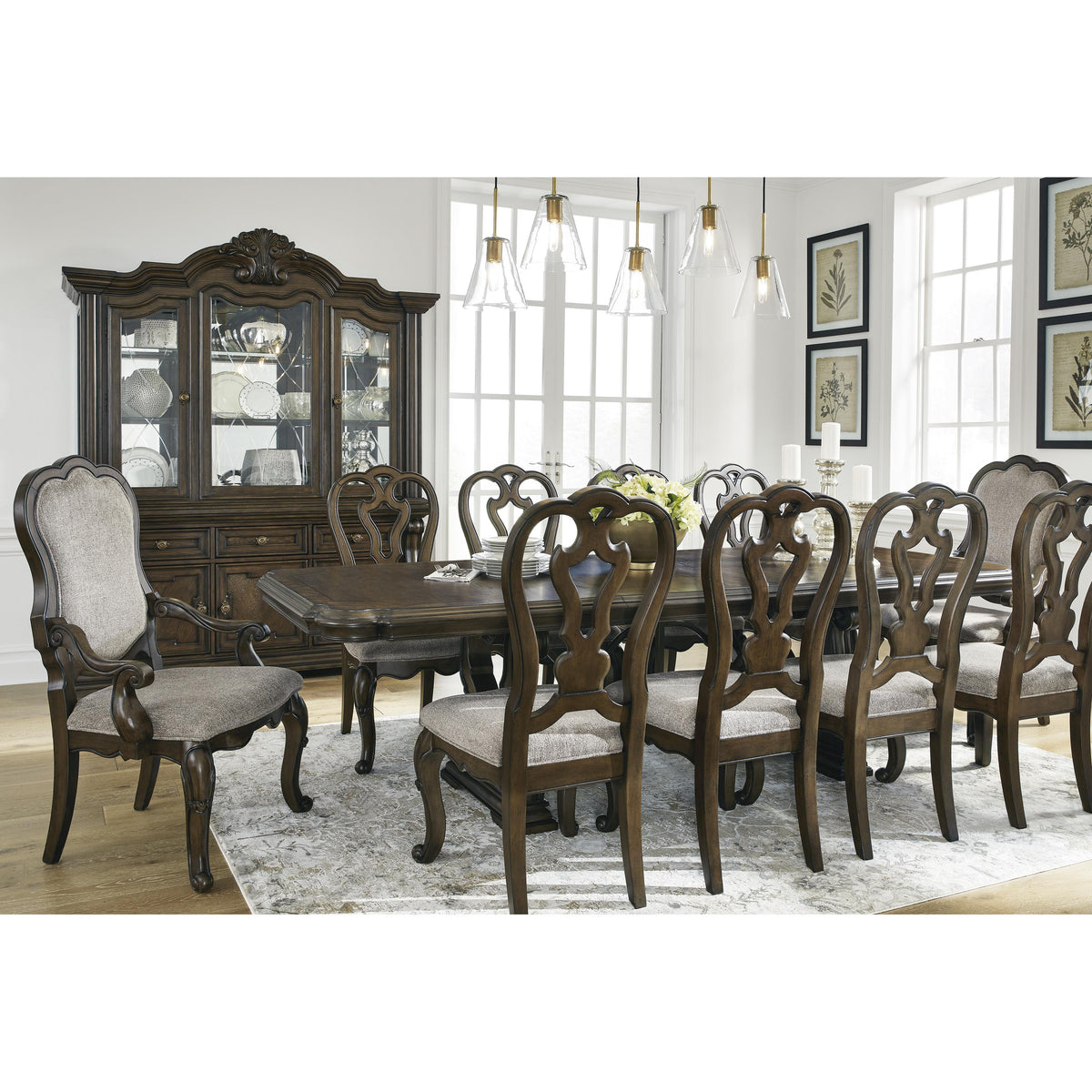 Signature Design by Ashley Maylee D947D1 Dining Buffet and Hutch IMAGE 9