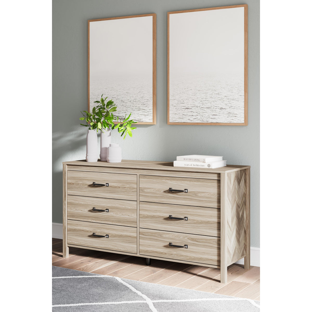 Signature Design by Ashley Battelle EB3929-231 Six Drawer Dresser IMAGE 7