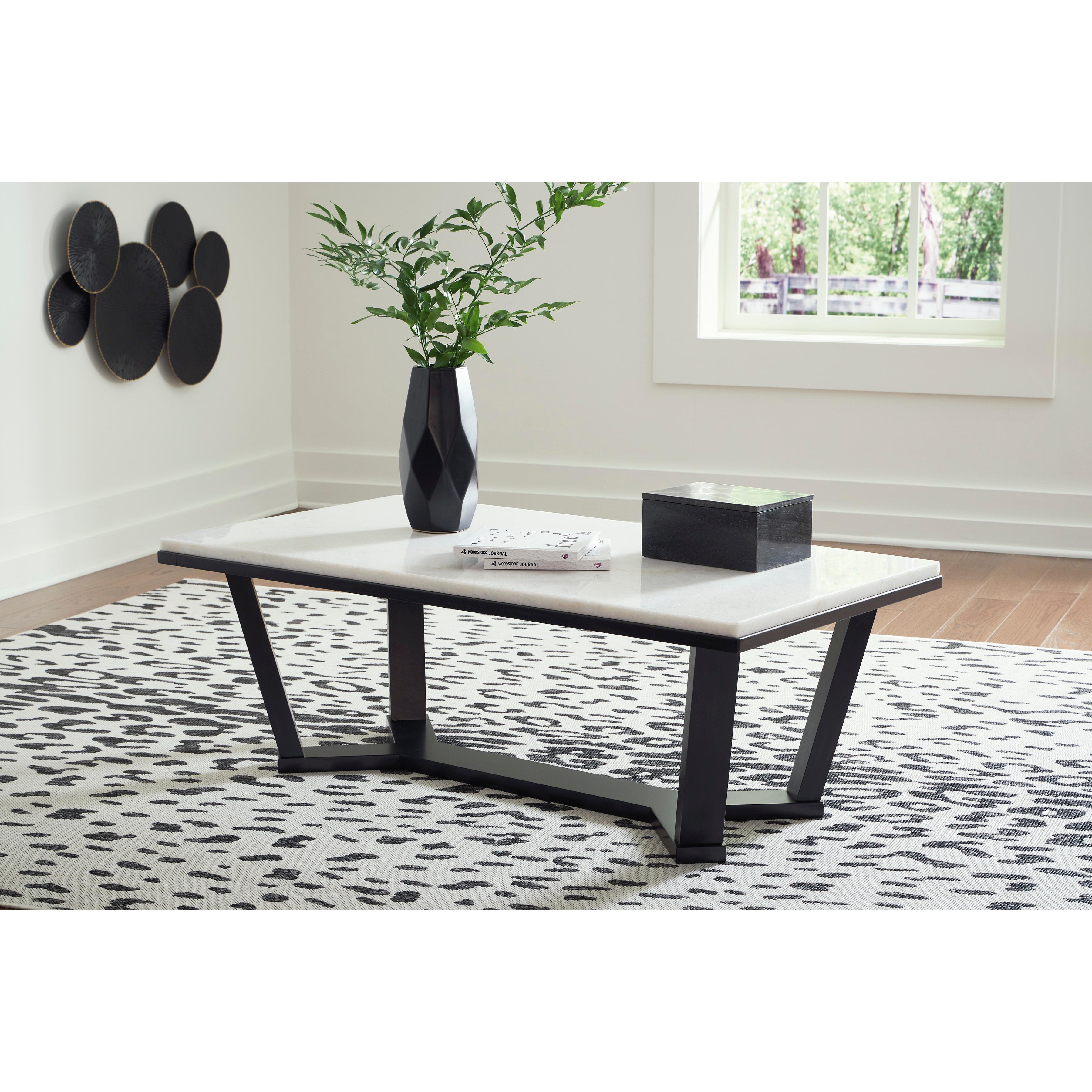 Signature Design by Ashley Fostead T770T1 Coffee Table and 2 Ends IMAGE 2