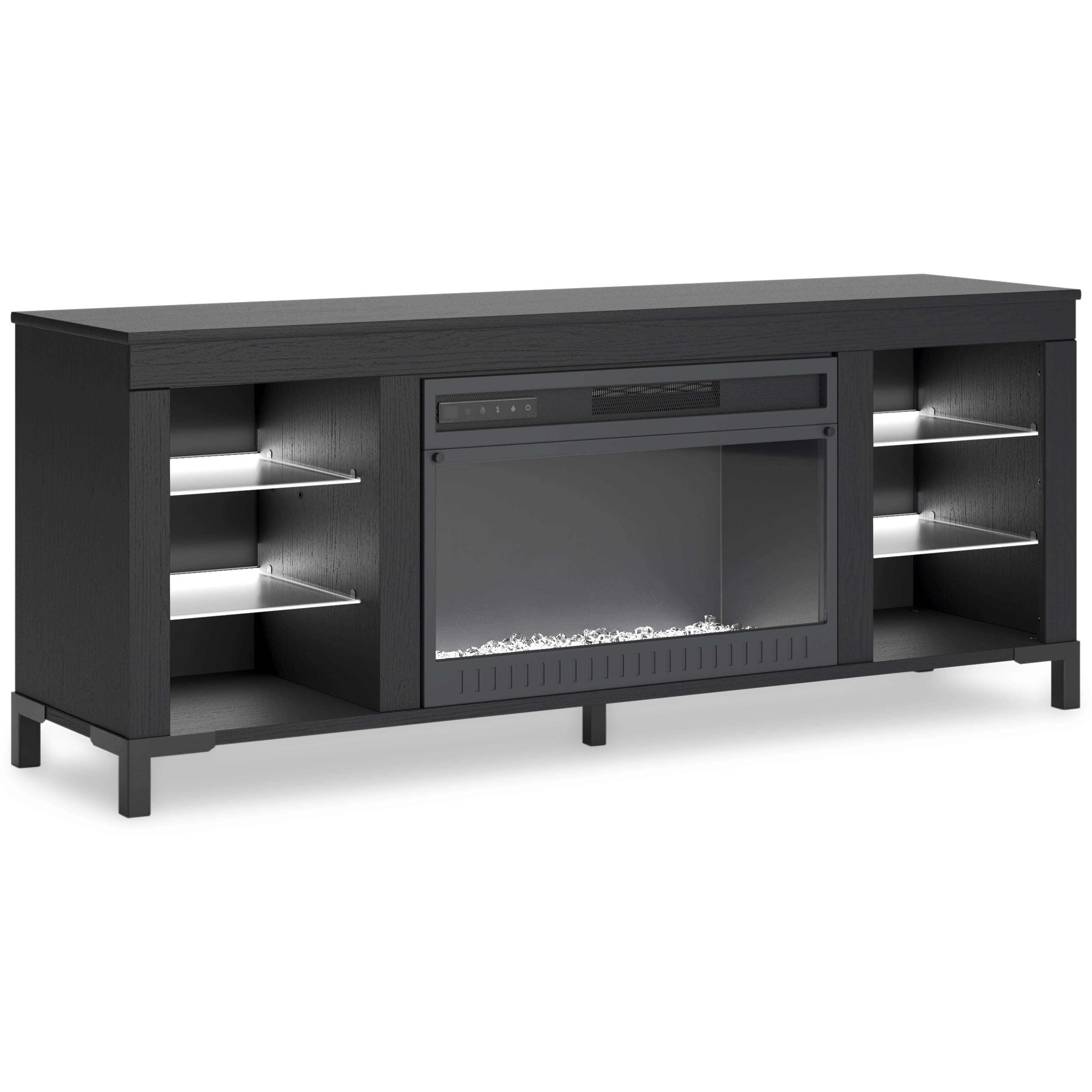Signature Design by Ashley Cayberry W2721-168 TV Stand with Fireplace IMAGE 2