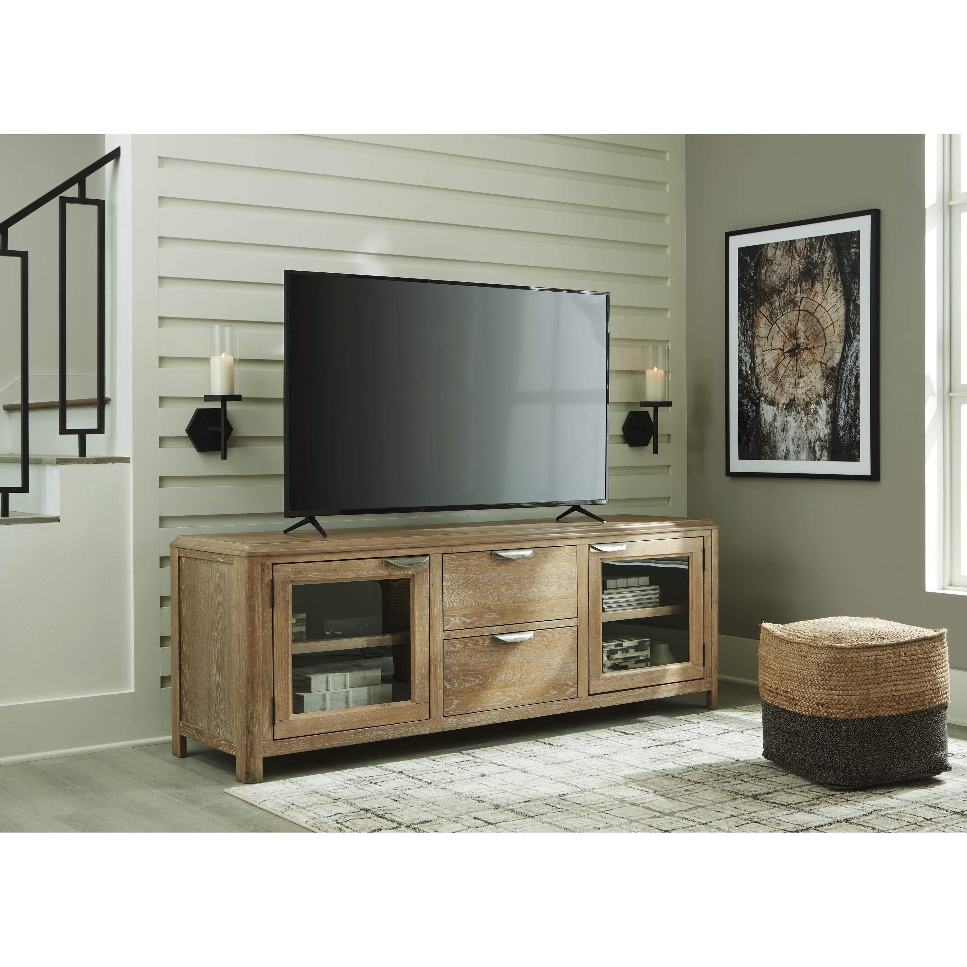Signature Design by Ashley Lamorrey W781-68 Extra Large TV Stand IMAGE 5