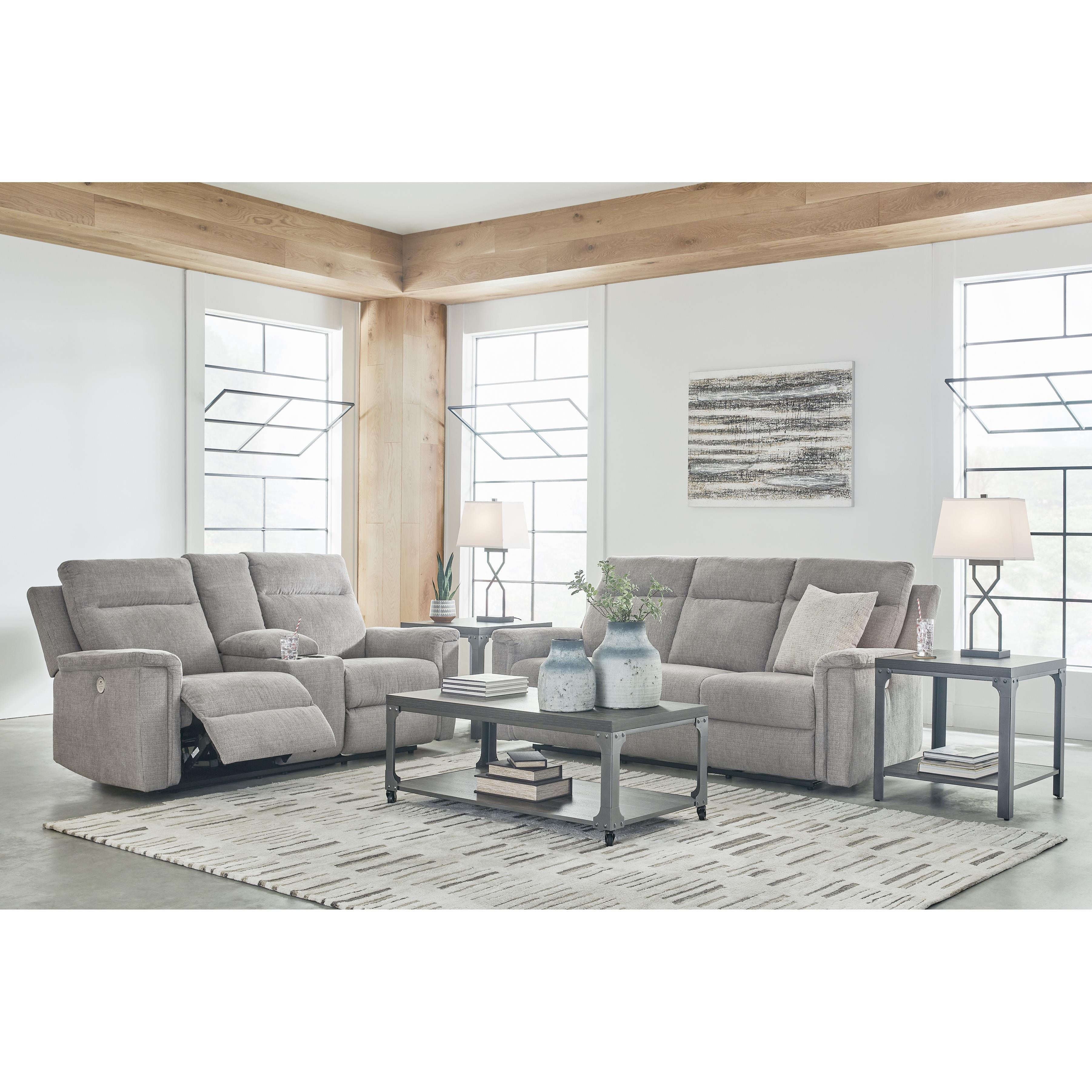 Signature Design by Ashley Barnsana 3320187 Reclining Power Sofa IMAGE 12