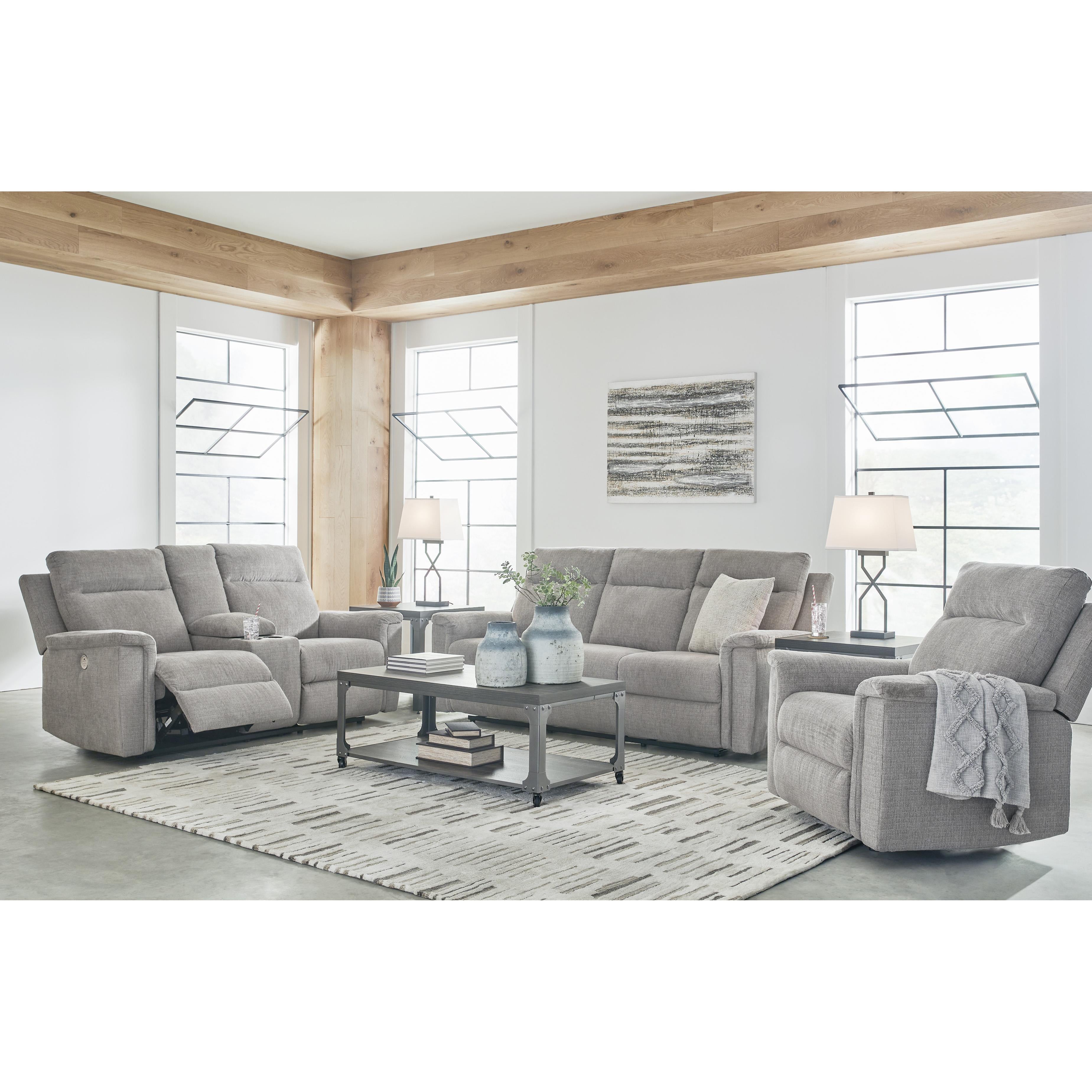 Signature Design by Ashley Barnsana 3320187 Reclining Power Sofa IMAGE 14