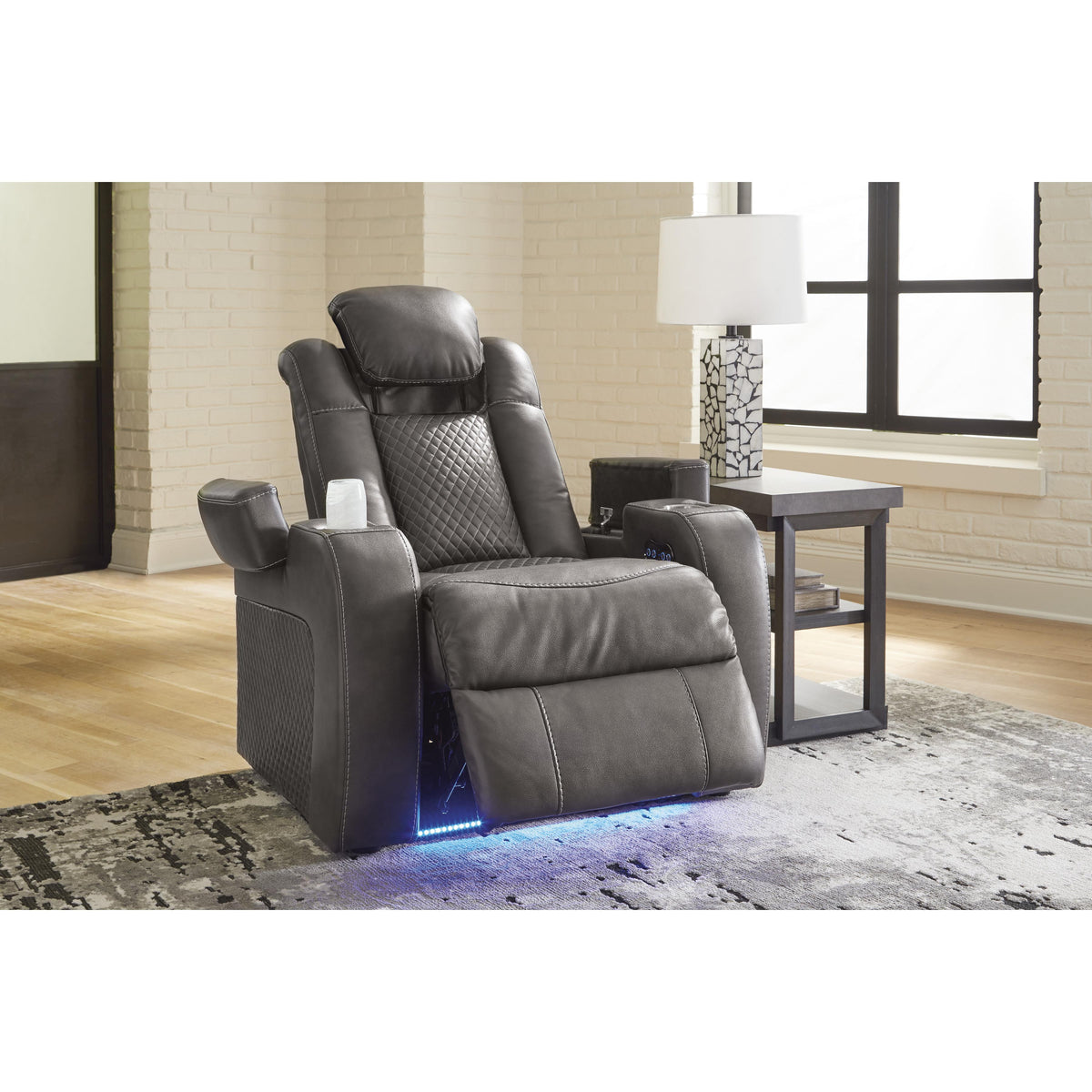 Signature Design by Ashley Fyne-Dyme 3660213 Power Recliner with Adjustable Headrest IMAGE 7