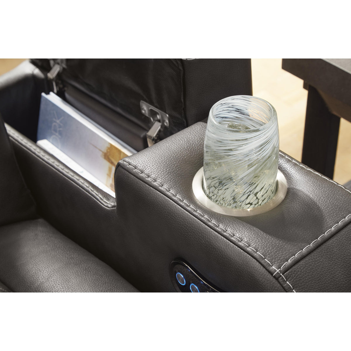 Signature Design by Ashley Fyne-Dyme 3660215 Power Reclining Sofa with Adjustable Headrest IMAGE 11