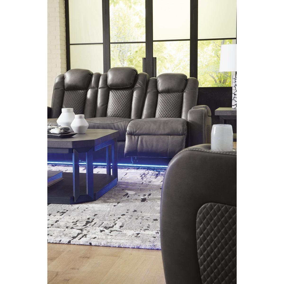 Signature Design by Ashley Fyne-Dyme 3660215 Power Reclining Sofa with Adjustable Headrest IMAGE 16