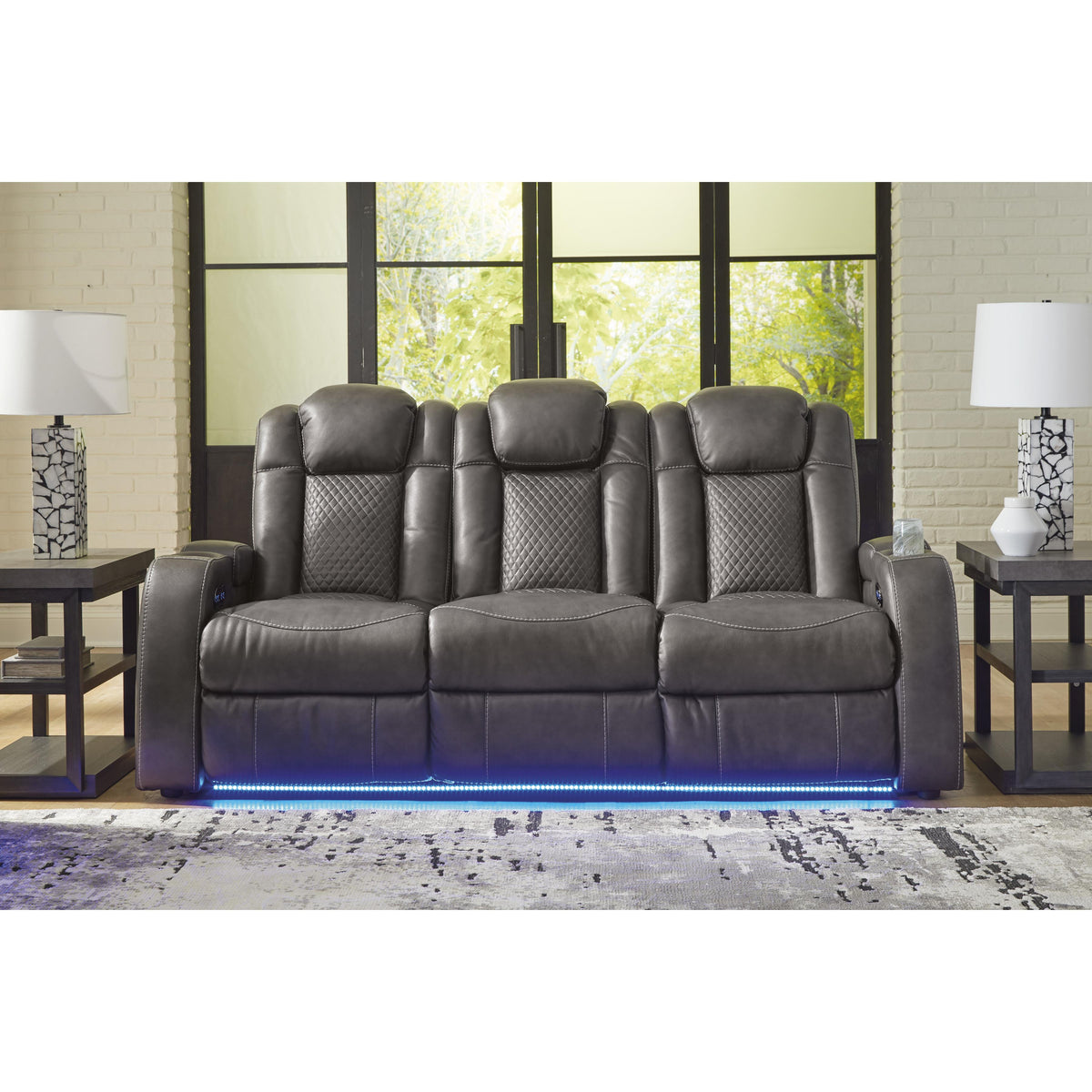 Signature Design by Ashley Fyne-Dyme 3660215 Power Reclining Sofa with Adjustable Headrest IMAGE 6