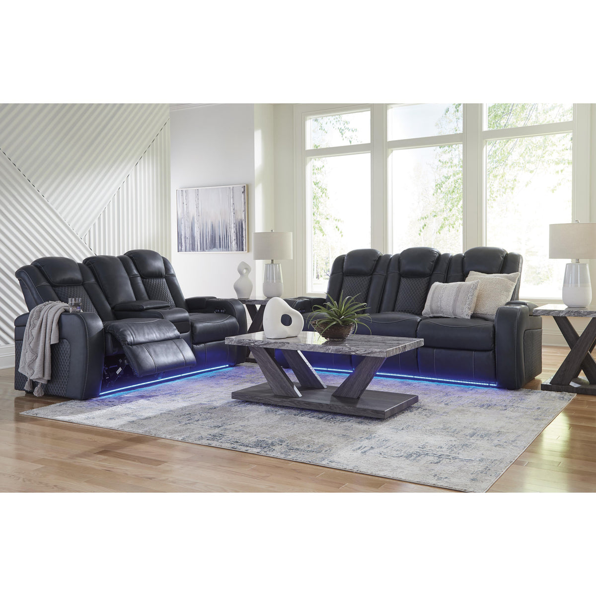 Signature Design by Ashley Fyne-Dyme 3660315 Power Reclining Sofa with Adjustable Headrest IMAGE 19