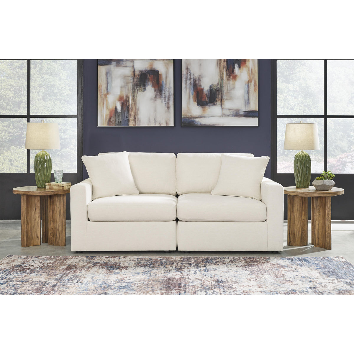 Signature Design by Ashley Modmax 92103S1 2 pc Sectional Loveseat IMAGE 1
