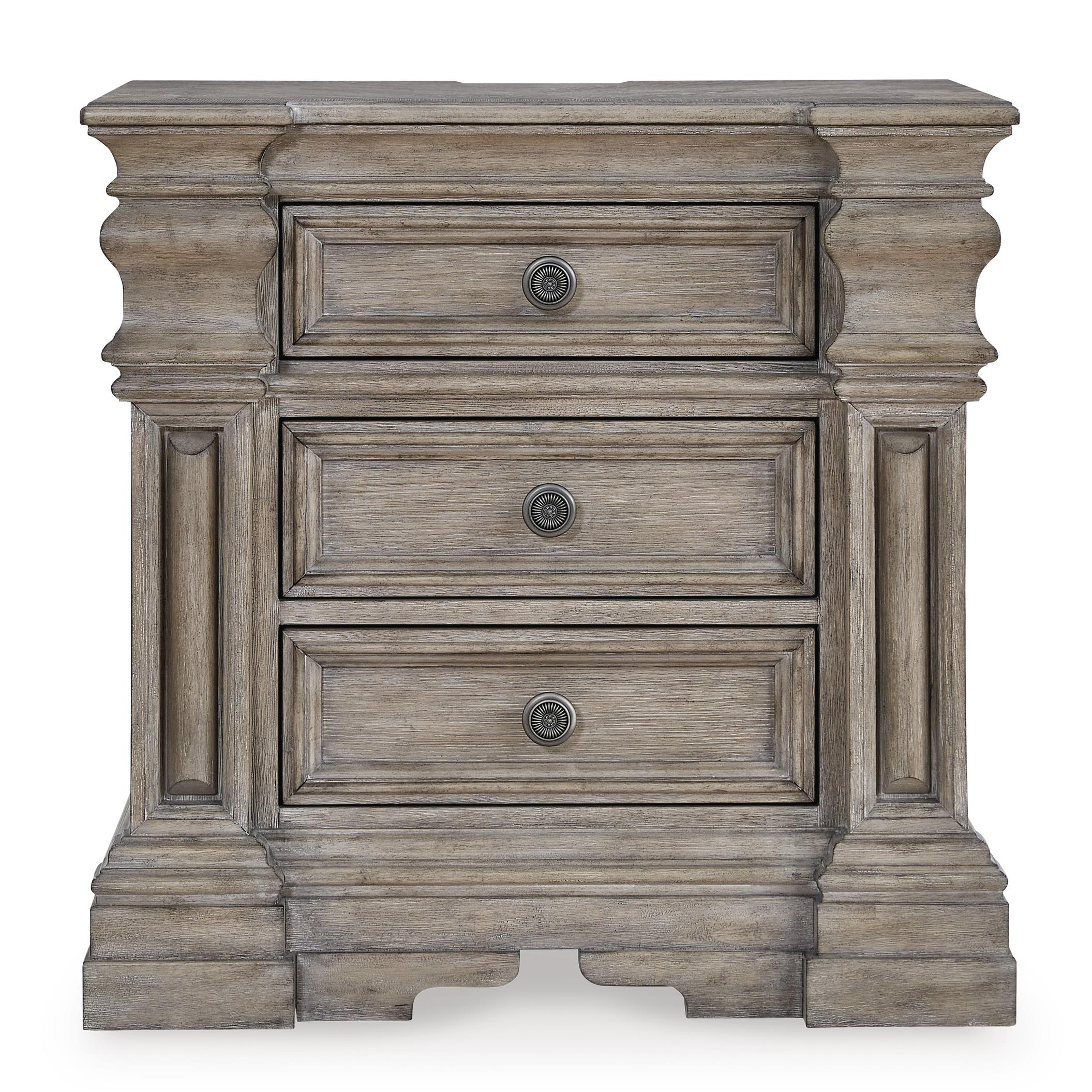 Signature Design by Ashley Blairhurst B916-93 Three Drawer Night Stand IMAGE 3