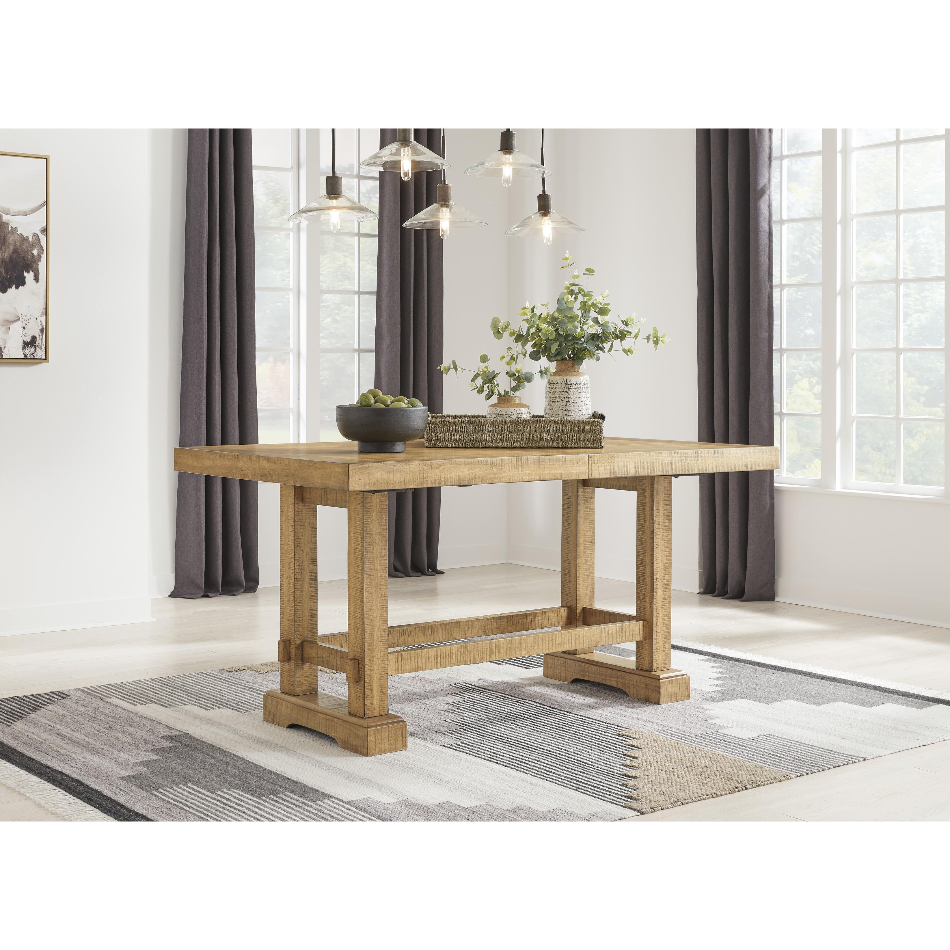 Signature Design by Ashley Havonplane D773-32 Rectangular Dining Room Counter Extension Table IMAGE 7