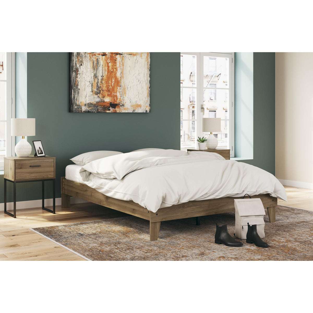 Signature Design by Ashley Deanlow EB1866-113 Queen Platform Bed IMAGE 6