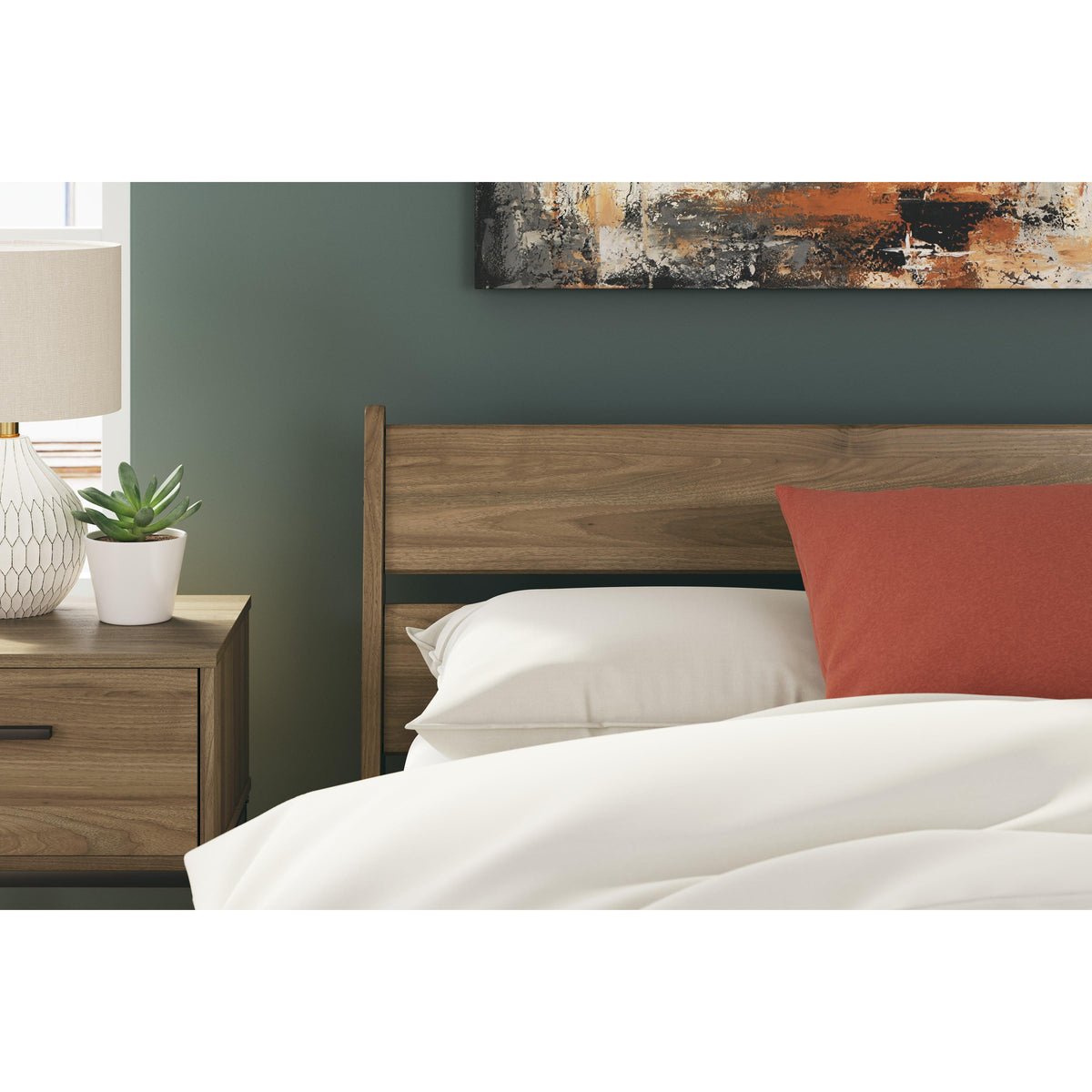 Signature Design by Ashley Deanlow EB1866B2 Full Platform Panel Bed IMAGE 7